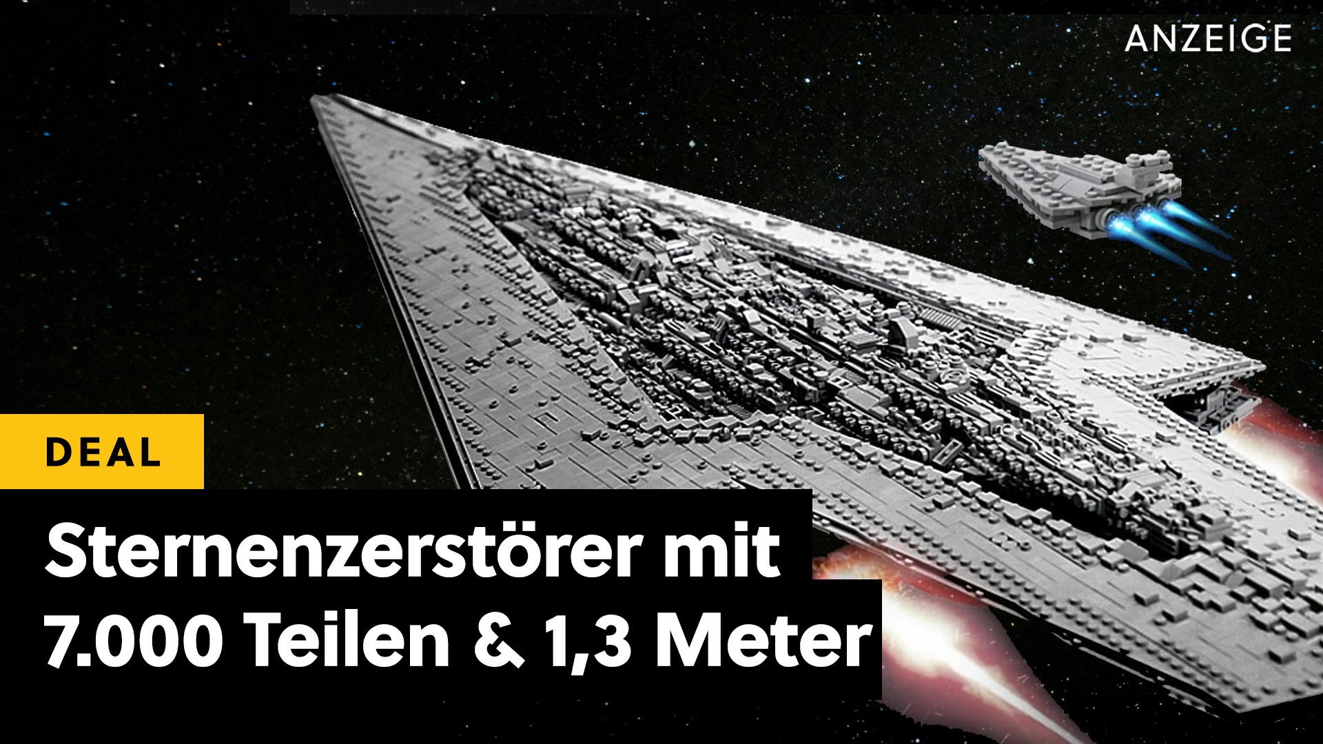 LEGO Star Wars peut contenir : Executor Star Destroyer avec plus de 7 000 pièces à un prix fou 