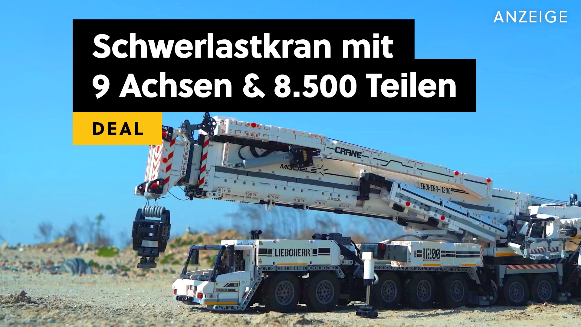 Deals: Schwerlastkran - LEGOs roter Riese wird abgelöst von einem Monster mit doppelter Größe [Anzeige]