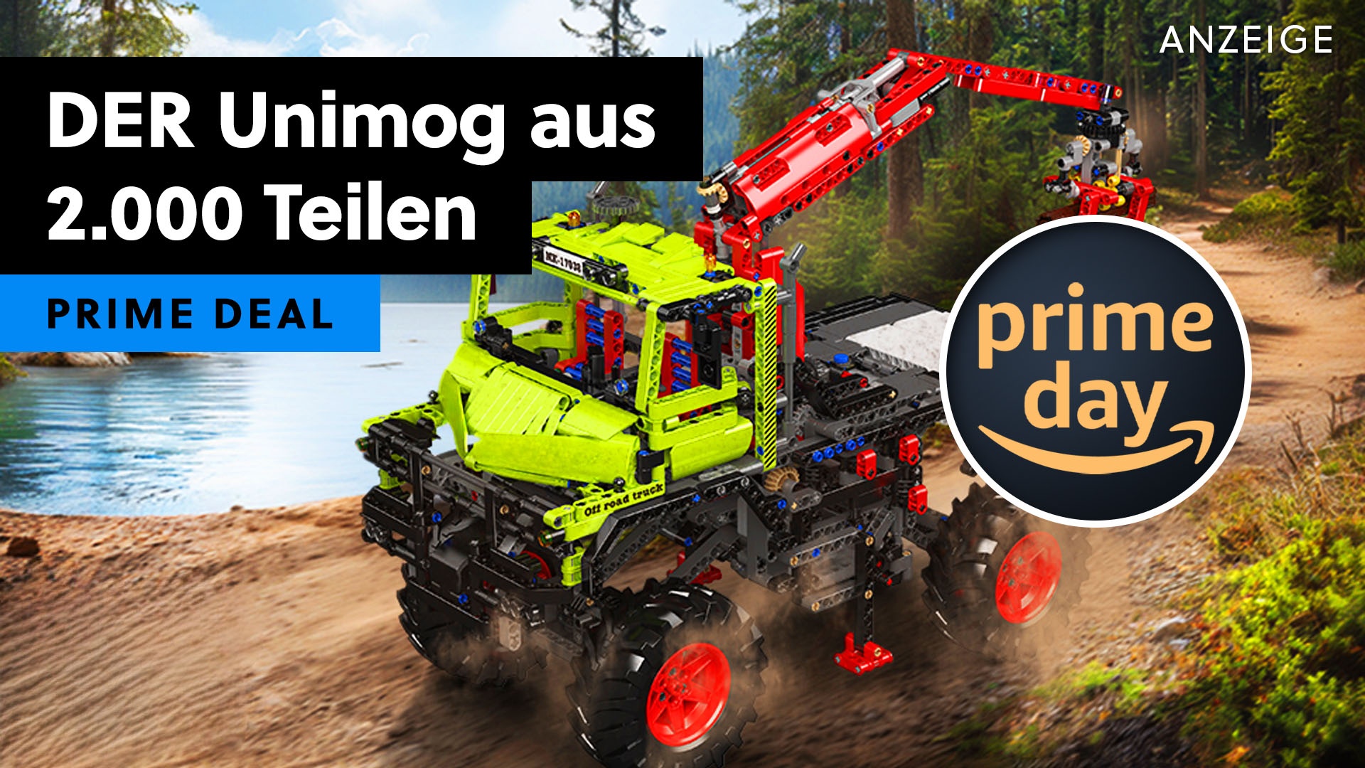 Deals: Der Unimog - So ikonisch wie vielseitig und am Prime Day günstig zum Selberbauen [Anzeige]