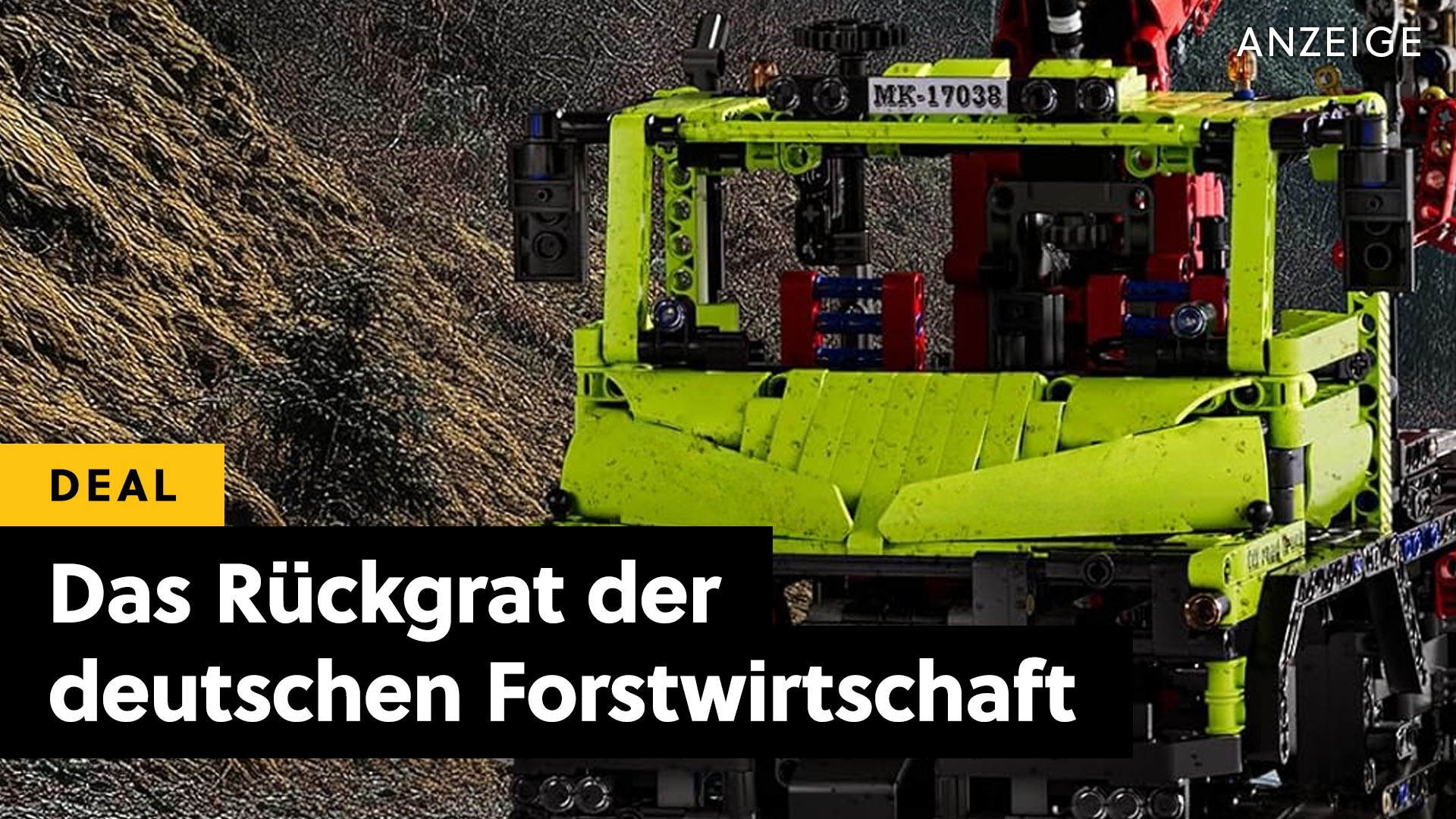 Unimog selbstbauen - Deutschlands vielseitigstes Fahrzeug aus 2.000 Teilen bei Amazon [Anzeige]