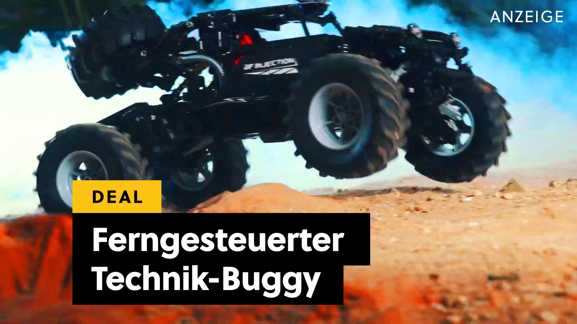 Deals: Ferngesteuerter Buggy - RC-Truck aus über 1.000 Teilen im LEGO Technic-Stil zum selbstbauen [Anzeige]