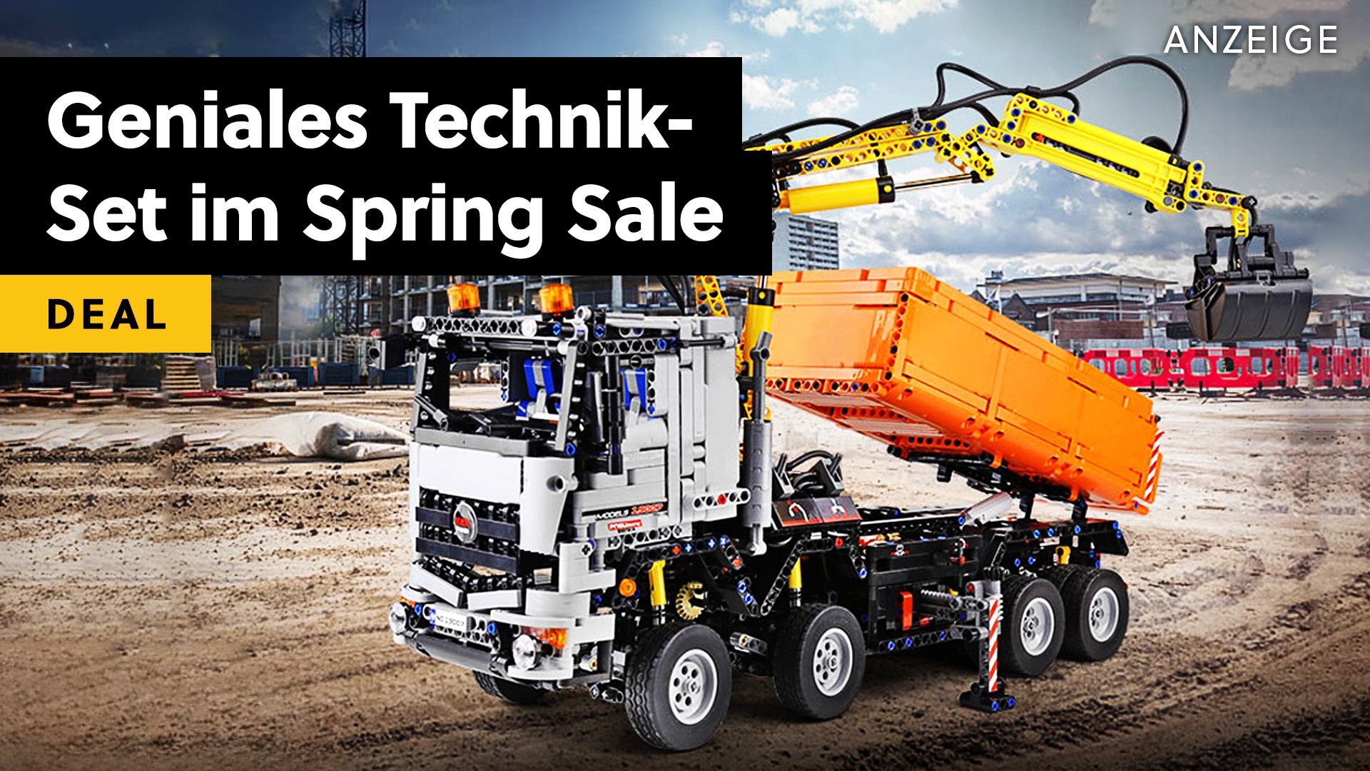 Deals: Das beste LEGO Set - Der legendäre Arocs LKW findet seinen Weg in die Frühlingsangebote [Anzeige]