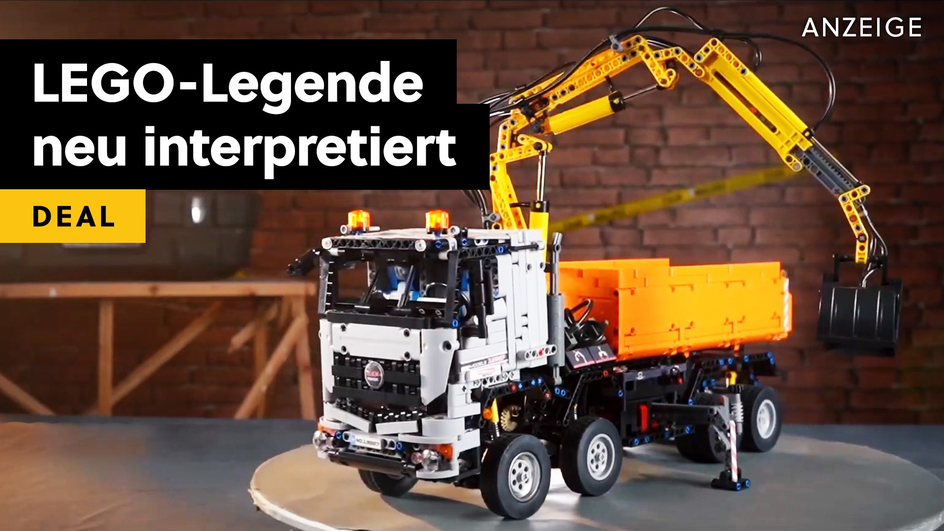 Deals: Legendäres LEGO-Set - Der geistige Nachfolger des Mercedes-Benz Arocs im Osterangebot [Anzeige]