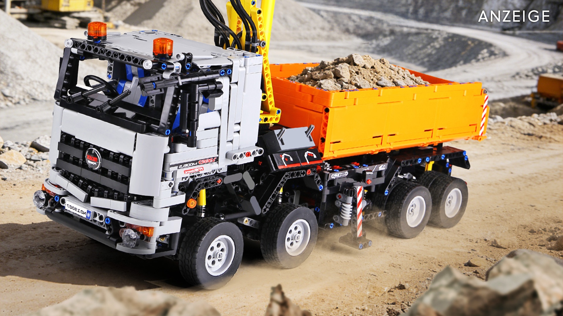 Mercedes-Benz Arocs - Das legendäre LEGO Technic Set im neuen Gewand mit Rabatt sichern [Anzeige]
