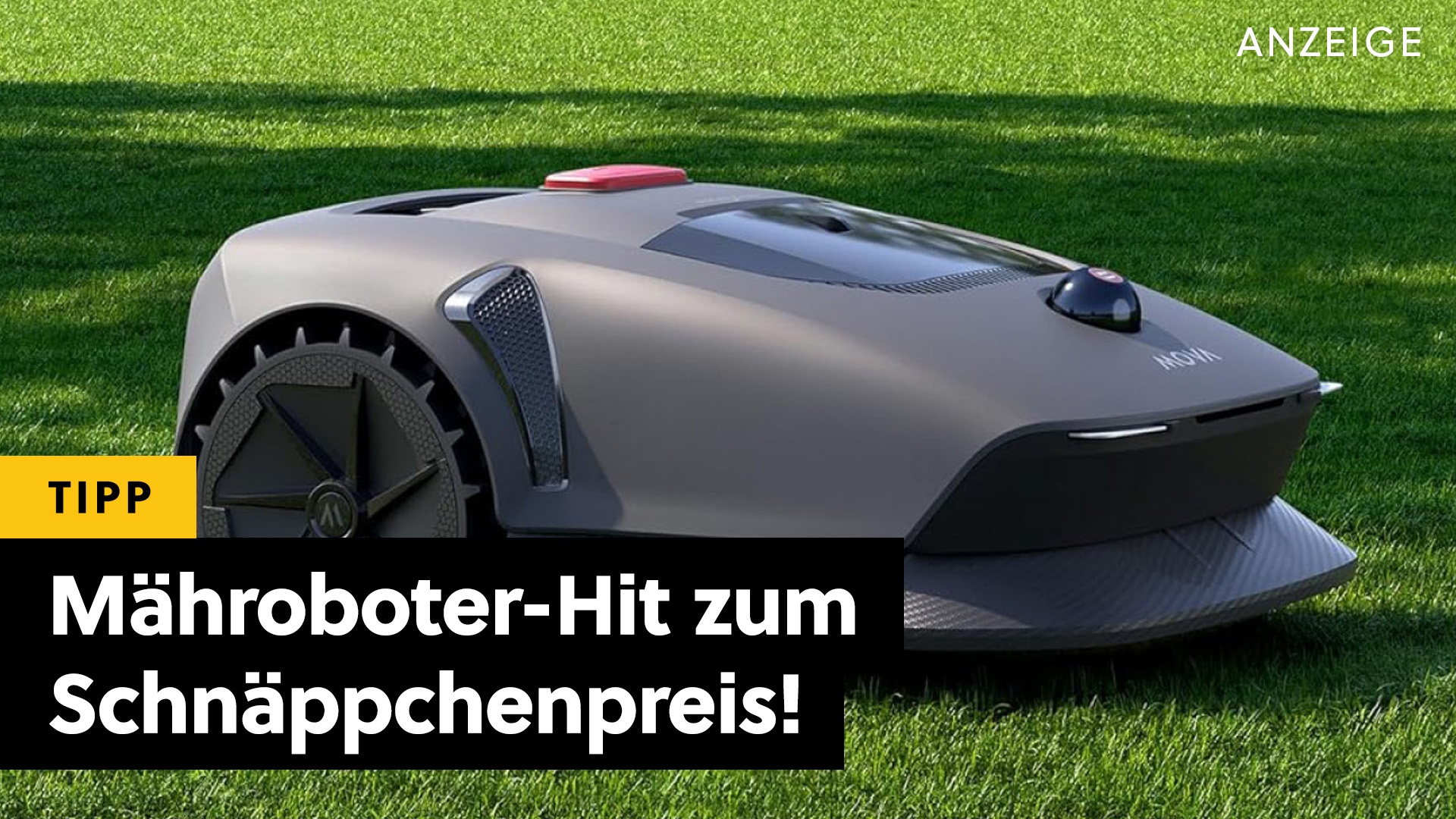 Deals: Mähroboter - Preis-Leistungs-Überflieger mit 3D-LiDAR supergünstig im Frühlingsangebot! [Anzeige]