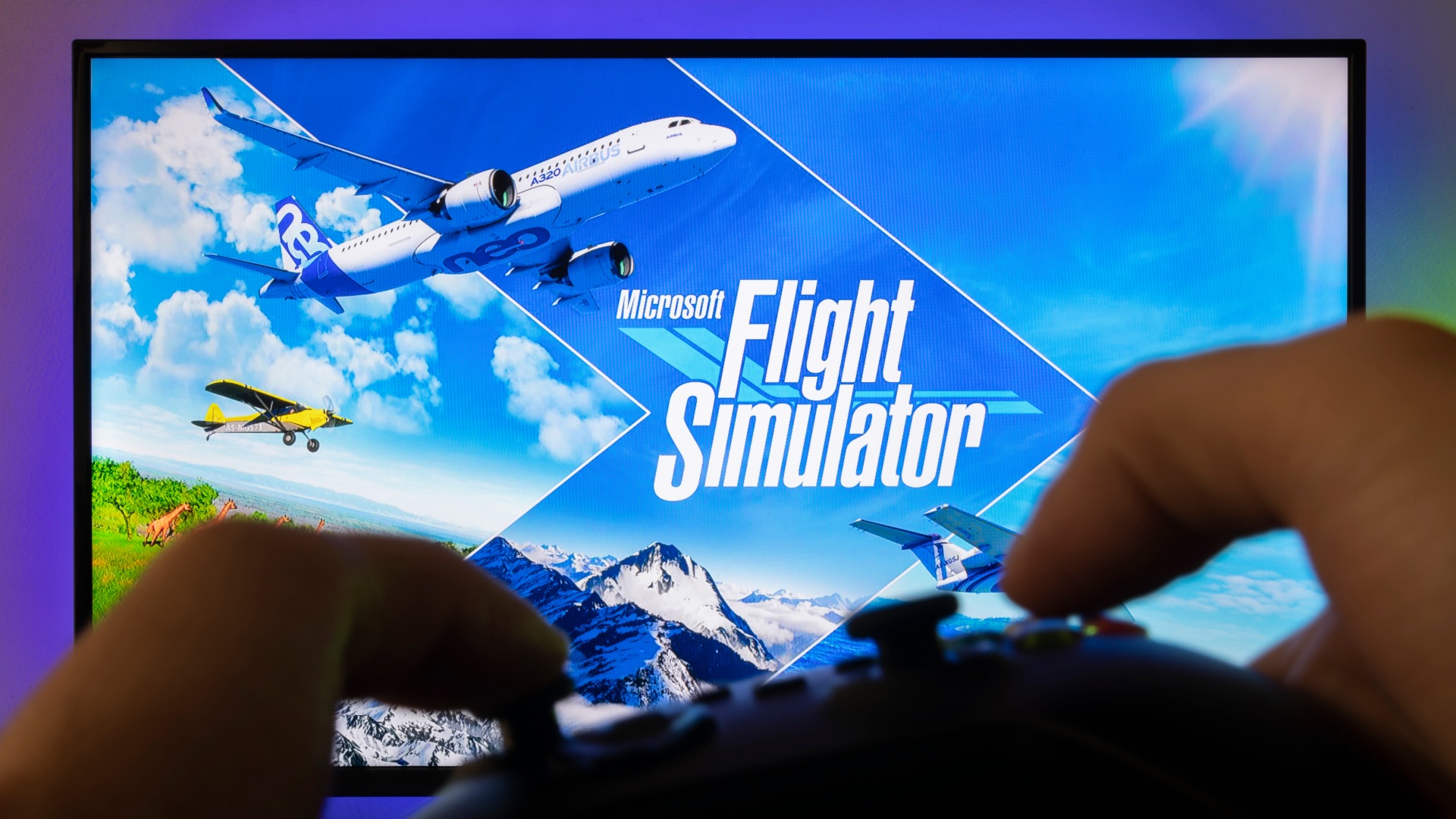 Wie groß ist eigentlich der Microsoft Flight Simulator? Auf eurer Festplatte »nur« bis zu 500 GByte – aber bei Microsoft liegen weitere 2.500.000 GByte Daten