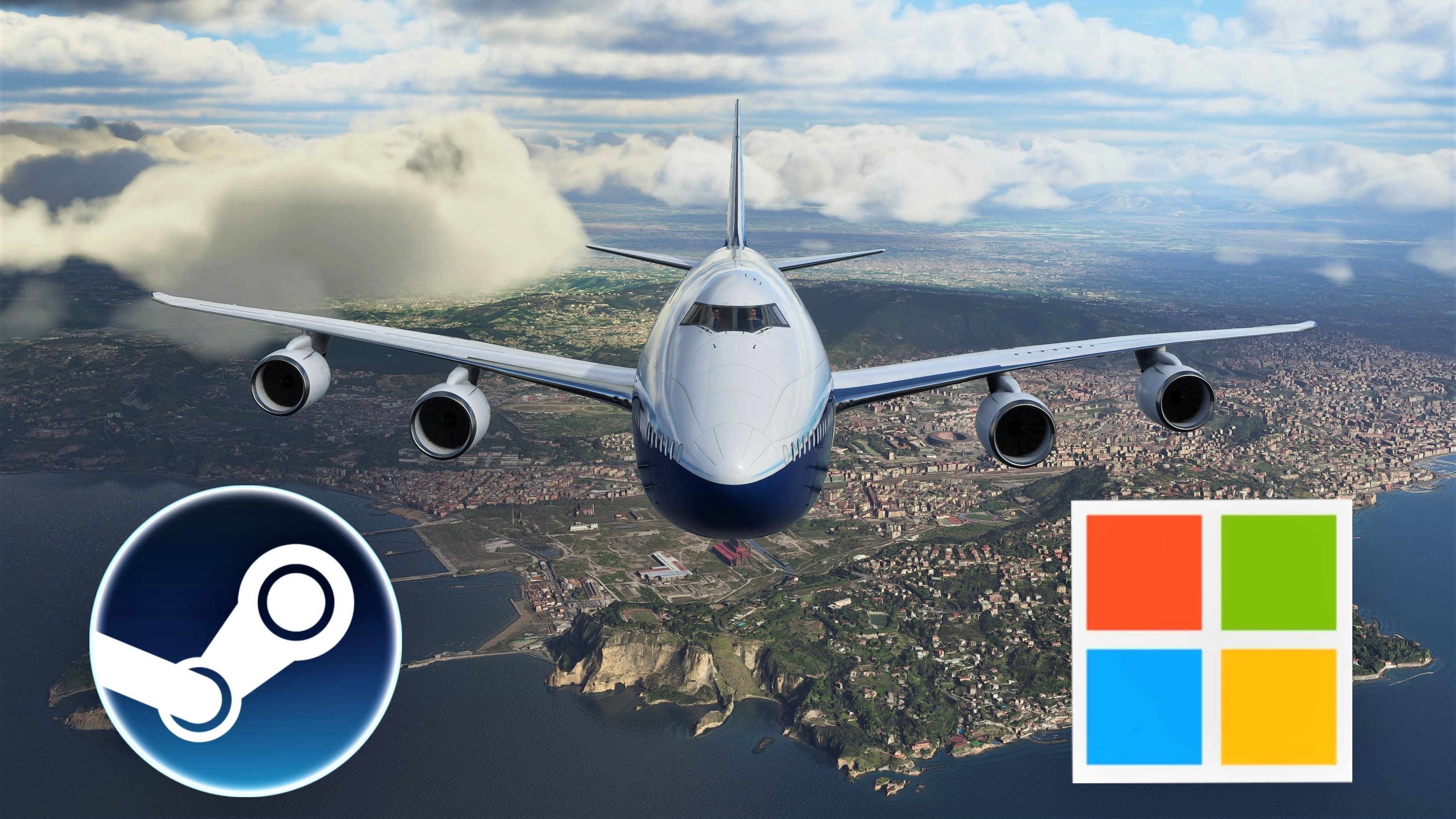 Microsoft Flight Simulator' pesa tanto que Steam ha tenido que