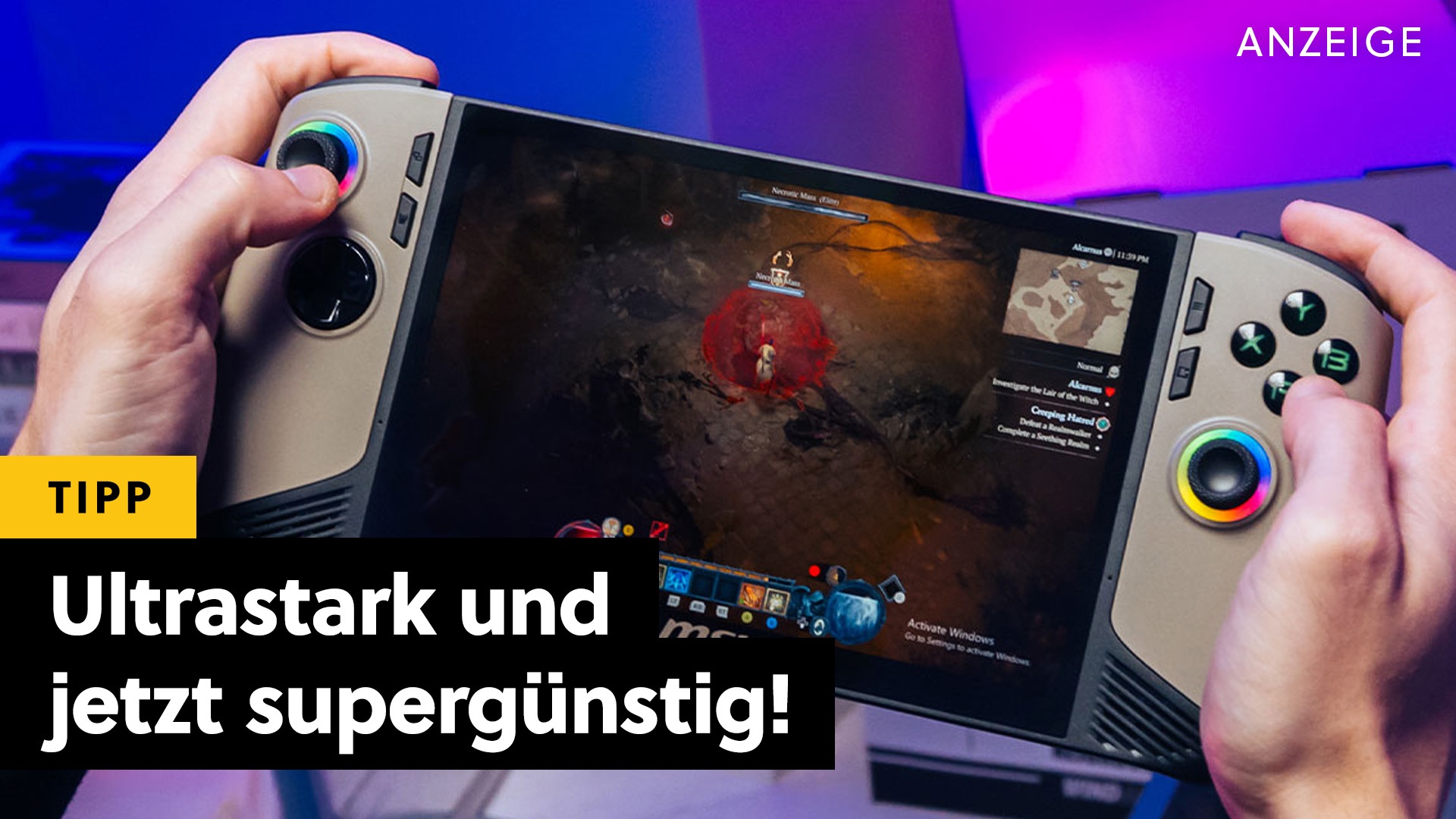 Deals: MSI - Während alles teurer wird, wird dieser bockstarke Handheld plötzlich günstiger! [Anzeige]