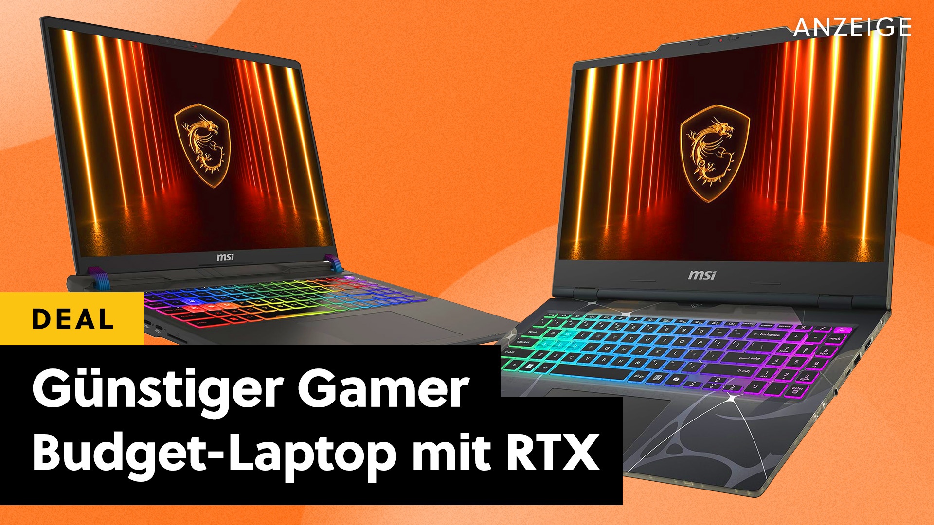 Deals: Preis-Leistung - MSI Cyborg 15 günstig bei Amazon – starker Budget-Gaming-Laptop mit RTX 5060 [Anzeige]