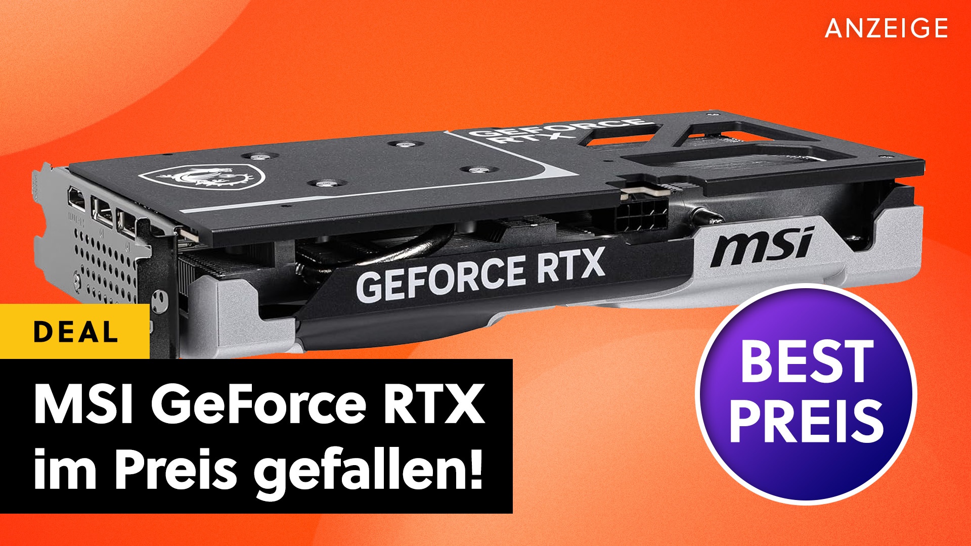 Euer günstiges GPU-Ticket für Raytracing & DLSS 4: Die MSI GeForce RTX 5060 Ti gibts jetzt günstig wie noch nie im Amazon-Angebot!