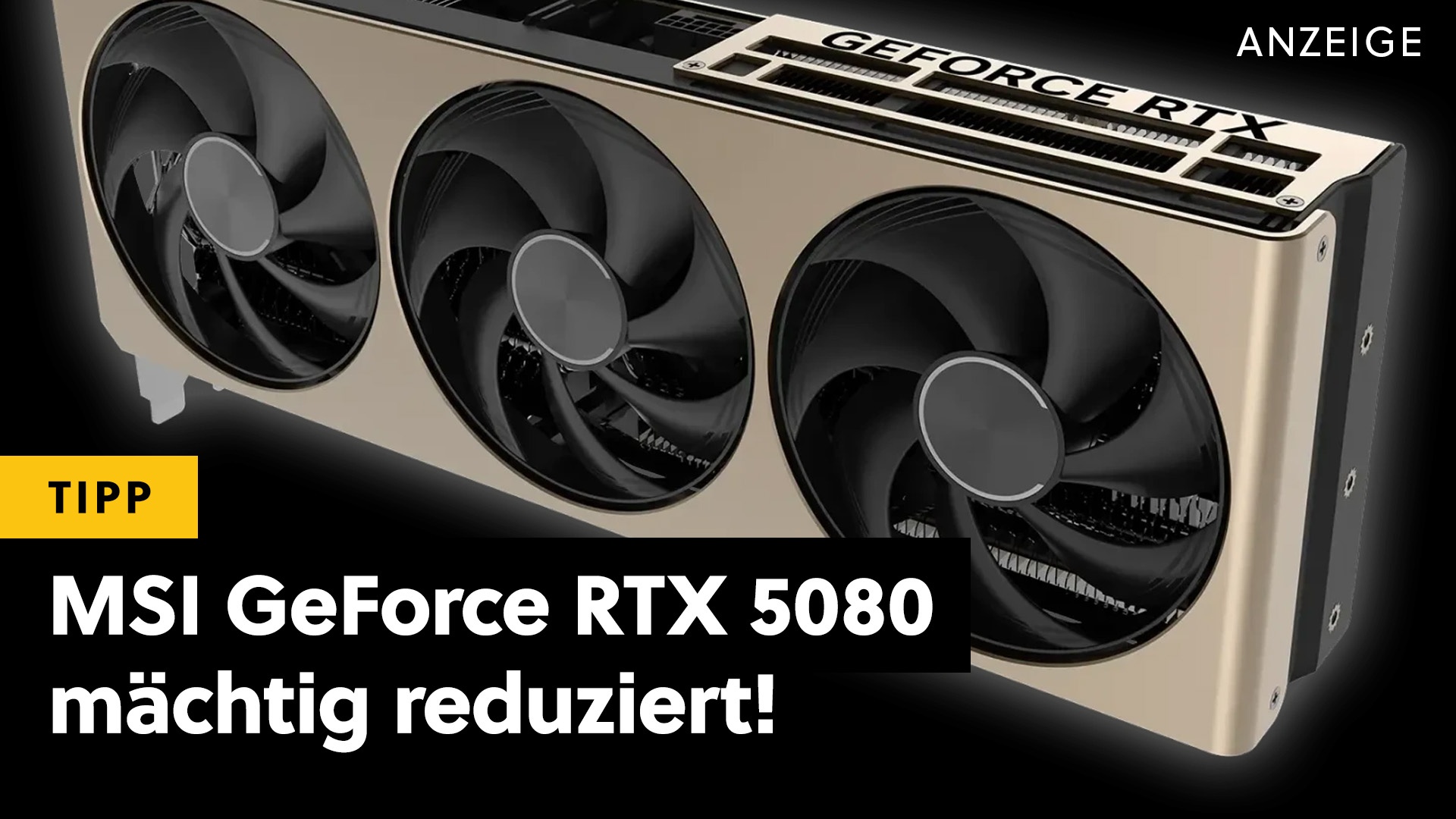 Deals: RTX 5080 - Die Oberklasse-Grafikkarte gibt's jetzt wieder deutlich günstiger bei Amazon! [Anzeige]