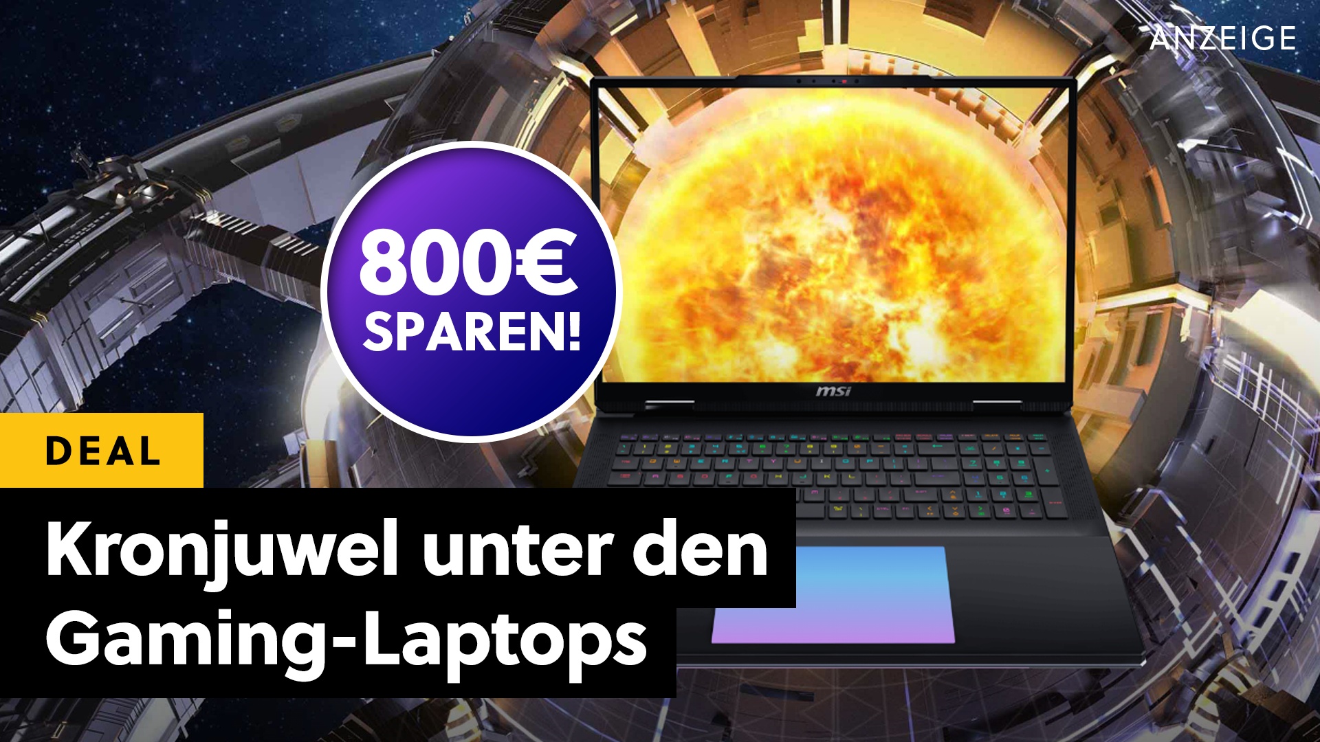 Neben diesem Gaming-Laptop sehen selbst High-End-PCs alt aus! 4K und 60 FPS sind für dieses Monster mit RTX 4090 ein Klacks