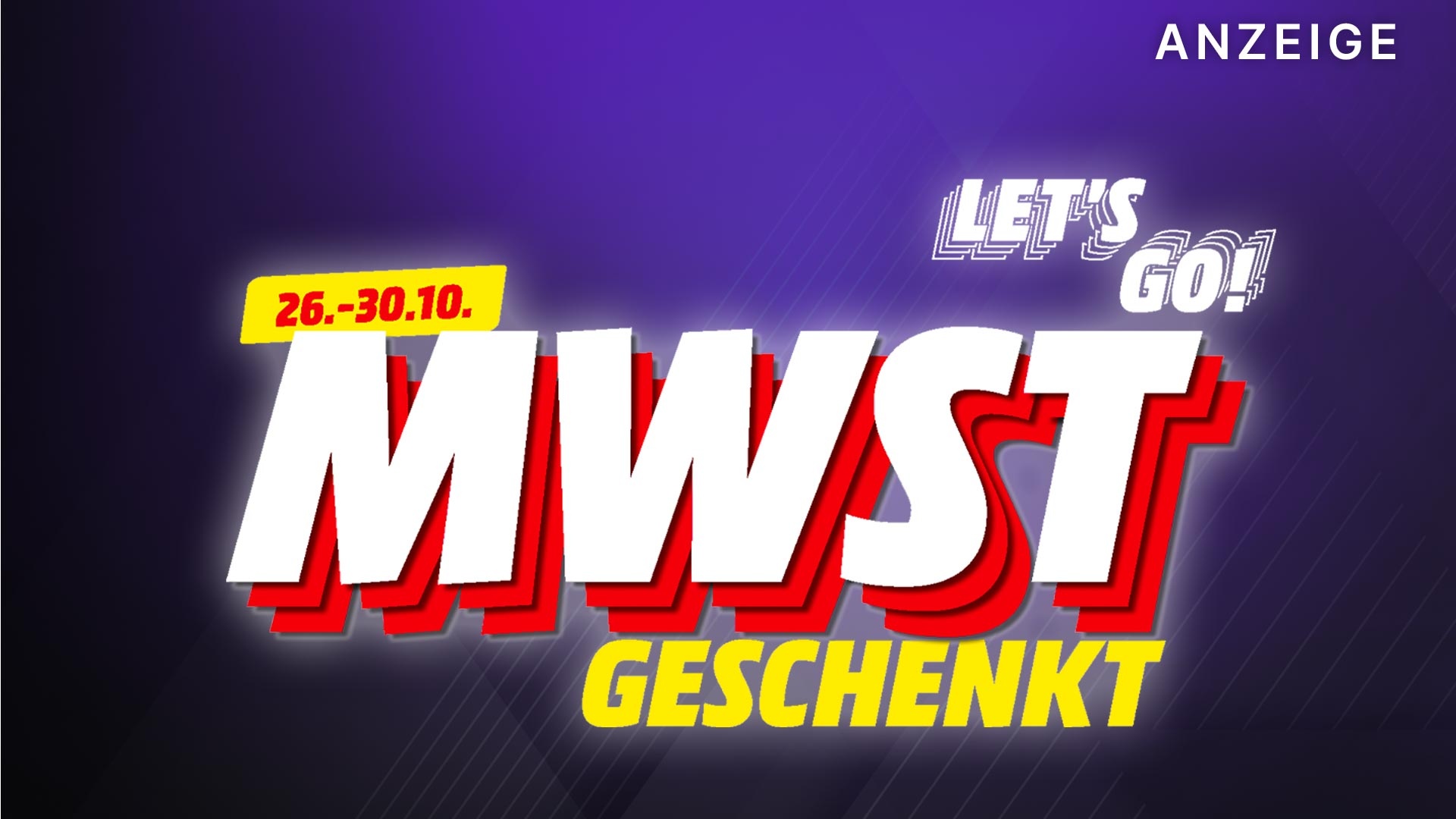 MwSt geschenkt MediaMarkt z ndet ein Angebotsfeuerwerk vor dem