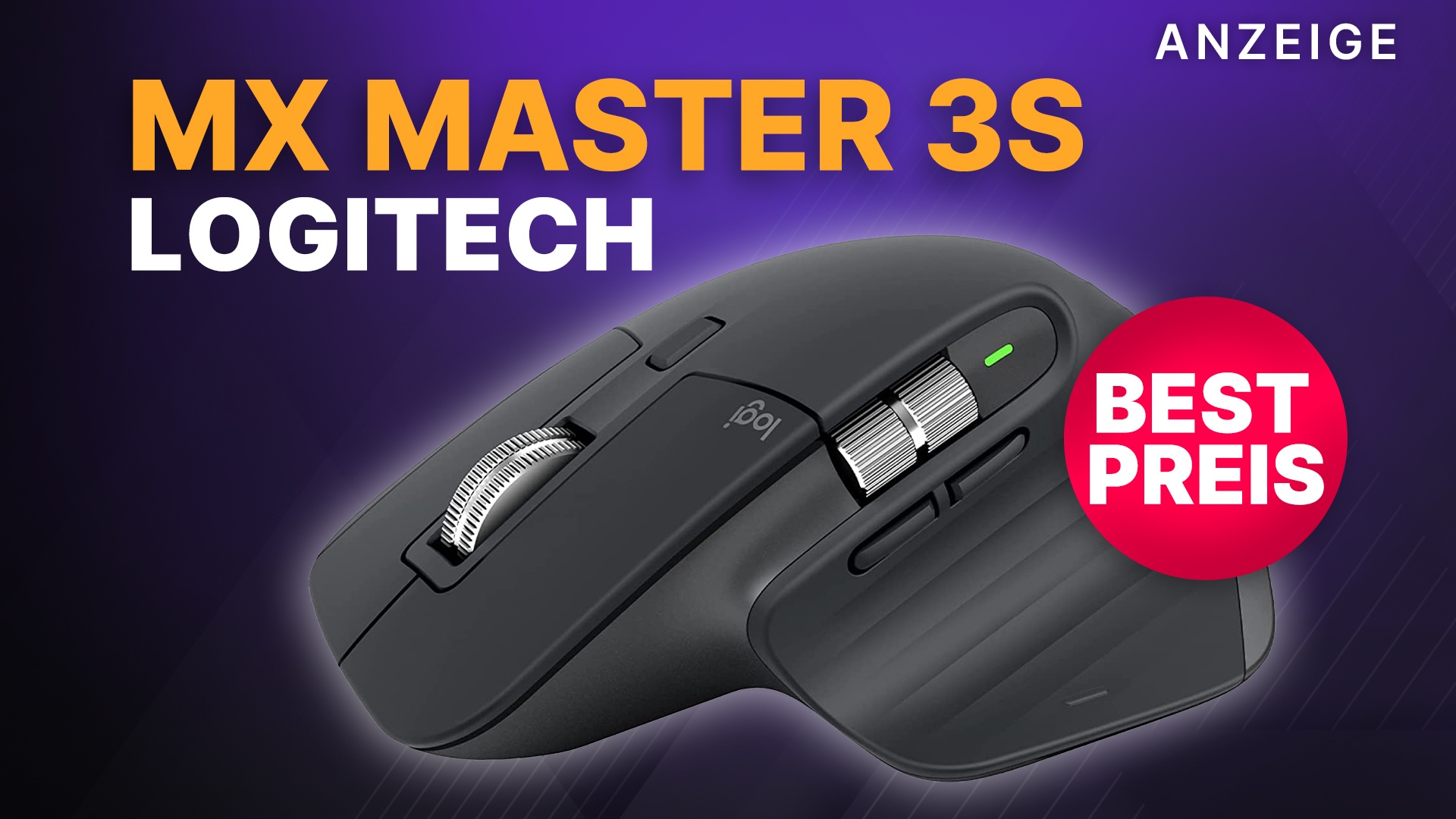 Mit dieser kabellosen Maus für PC und Mac rockt ihr das Büro: Logitech MX Master 3S im Amazon-Angebot!