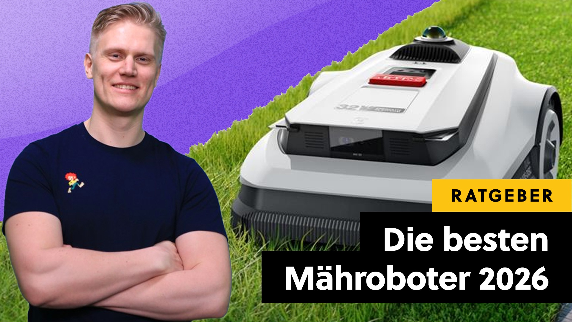 Kaufberatung: Die besten Mähroboter 2026 - Mit unserem Kaufratgeber findet ihr den passenden Robo-Gärtner!