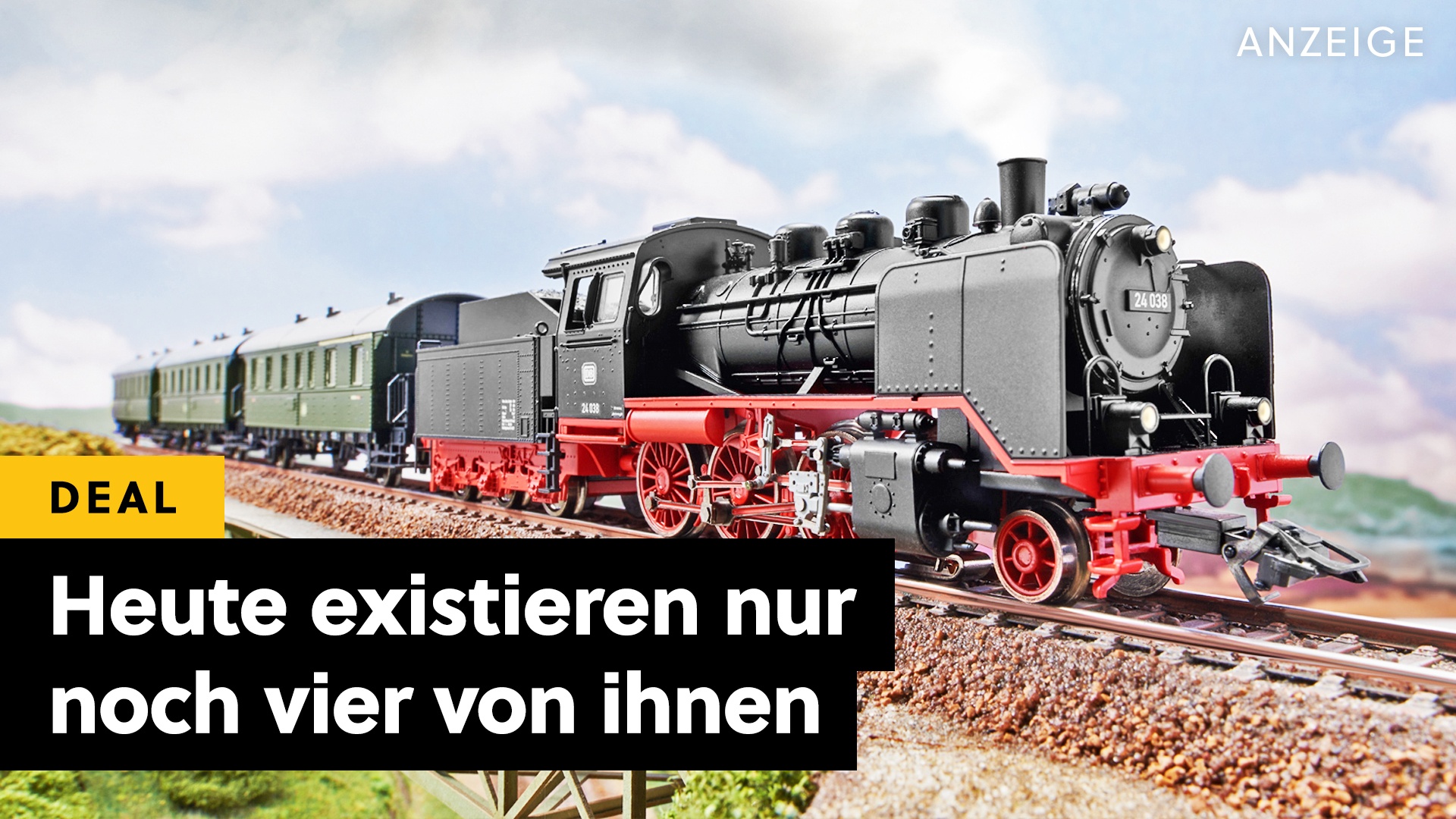 Schall und Rauch - Diese Märklin-Dampflok raucht nicht nur, sie macht auch "Choo Choo!" [Anzeige]