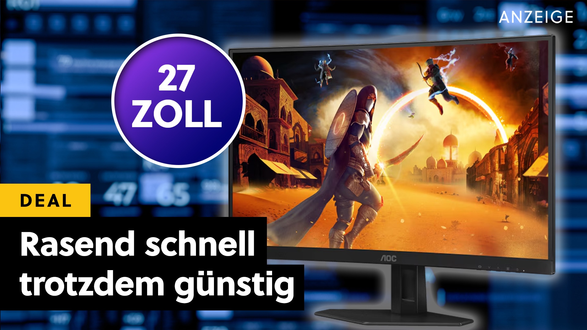 Doppelt so schnell, halb so teuer: Dieser 280 Hz Gaming-Monitor steckt die High-End-Konkurrenz in die Tasche