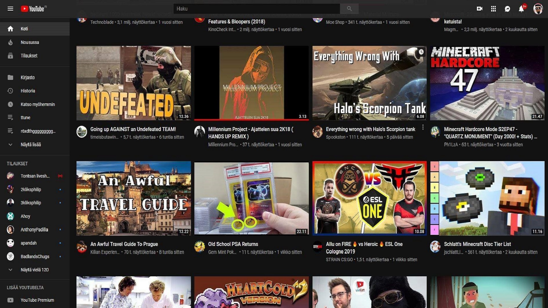 Neues Youtube Layout Mit Grossen Vorschaubildern Verargert Community