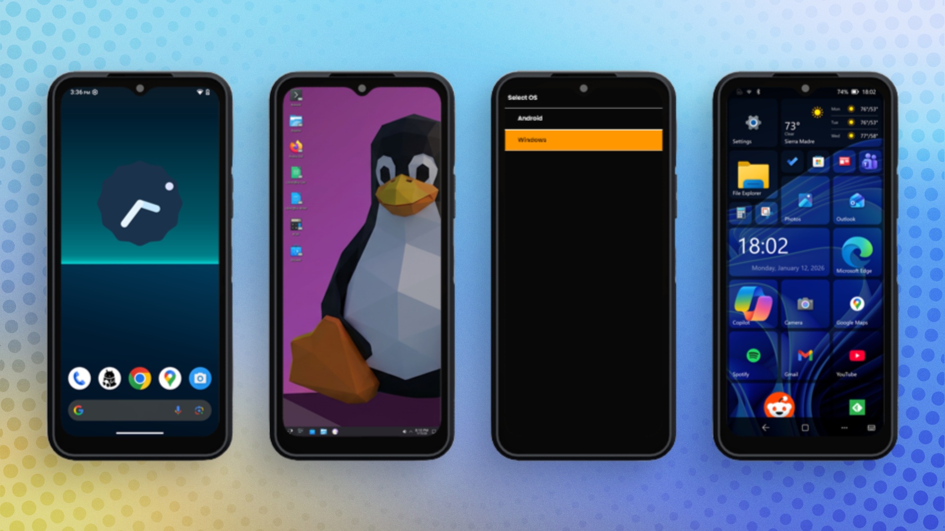 News: Nexphone - Mit Android, Linux und Windows: Ein neues Handy will sogar den Desktop ersetzen