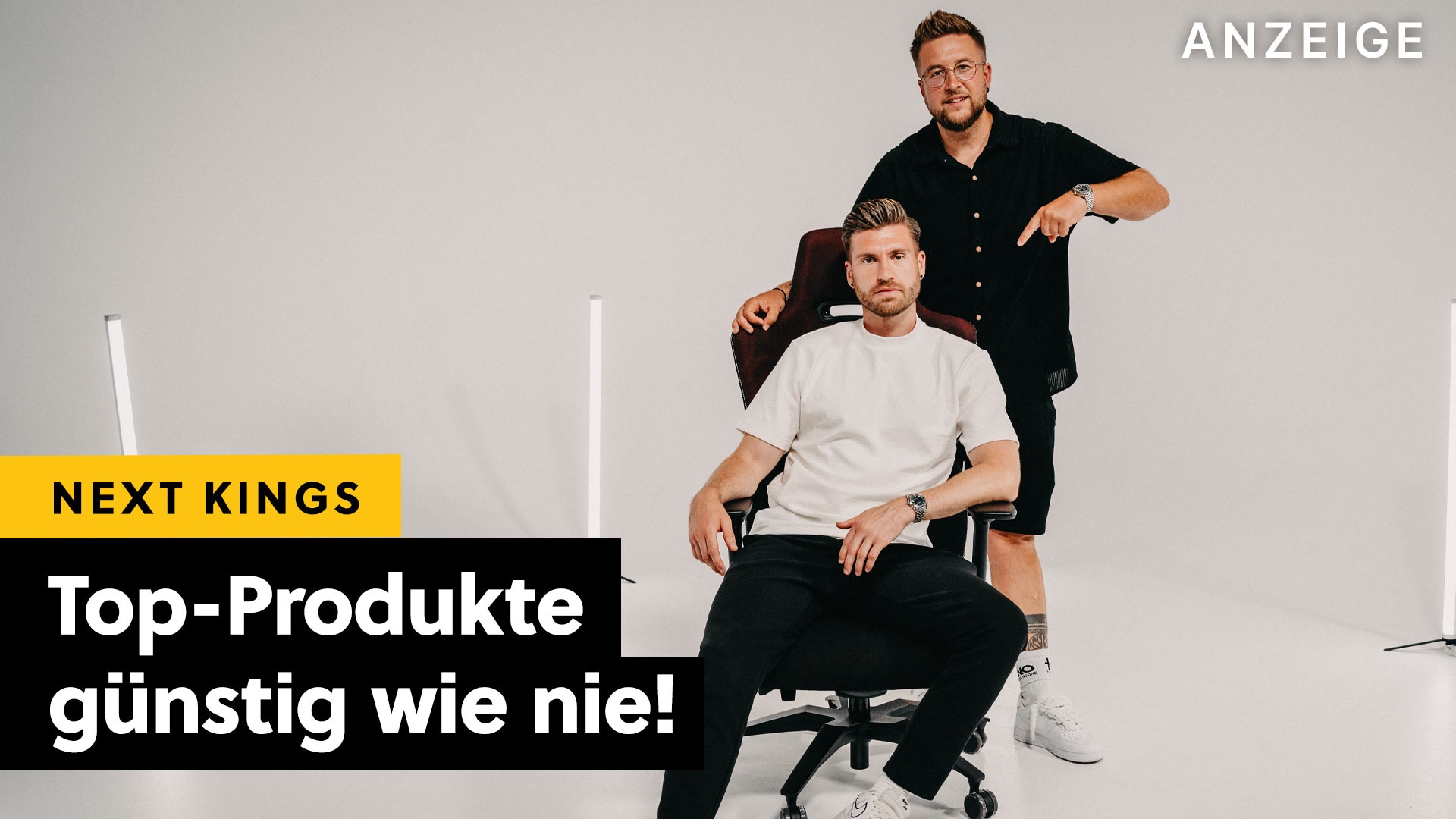 NEXT KINGS mischt die Black Week auf - Diese Angebote auf hochwertige Gaming-Tische und -Stühle dürft ihr nicht verpassen!