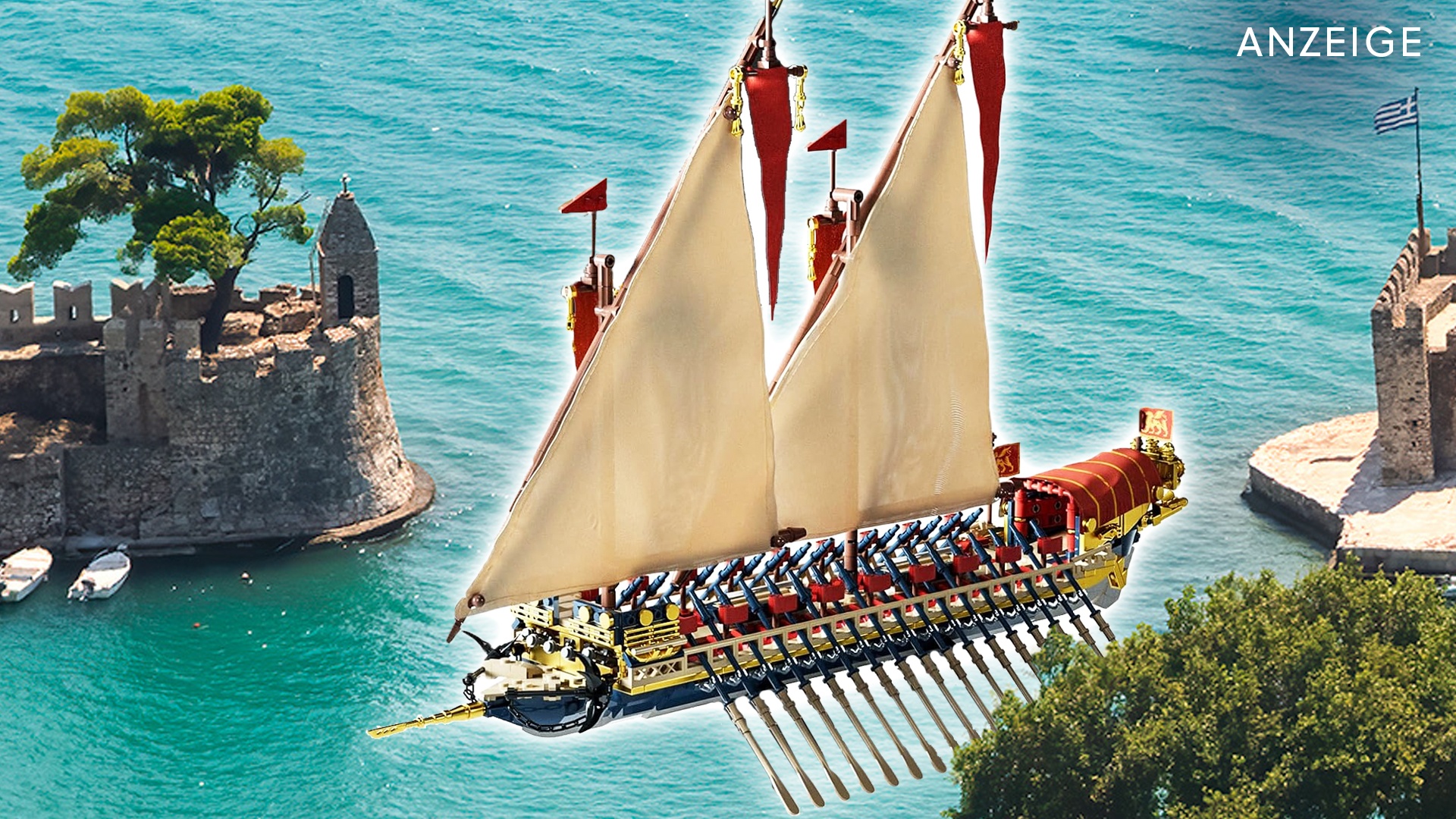 Deals: Schiffmodell - Dieses historische Schiff hat ein wunderschönes Modell einer LEGO-Alternative. [Anzeige]