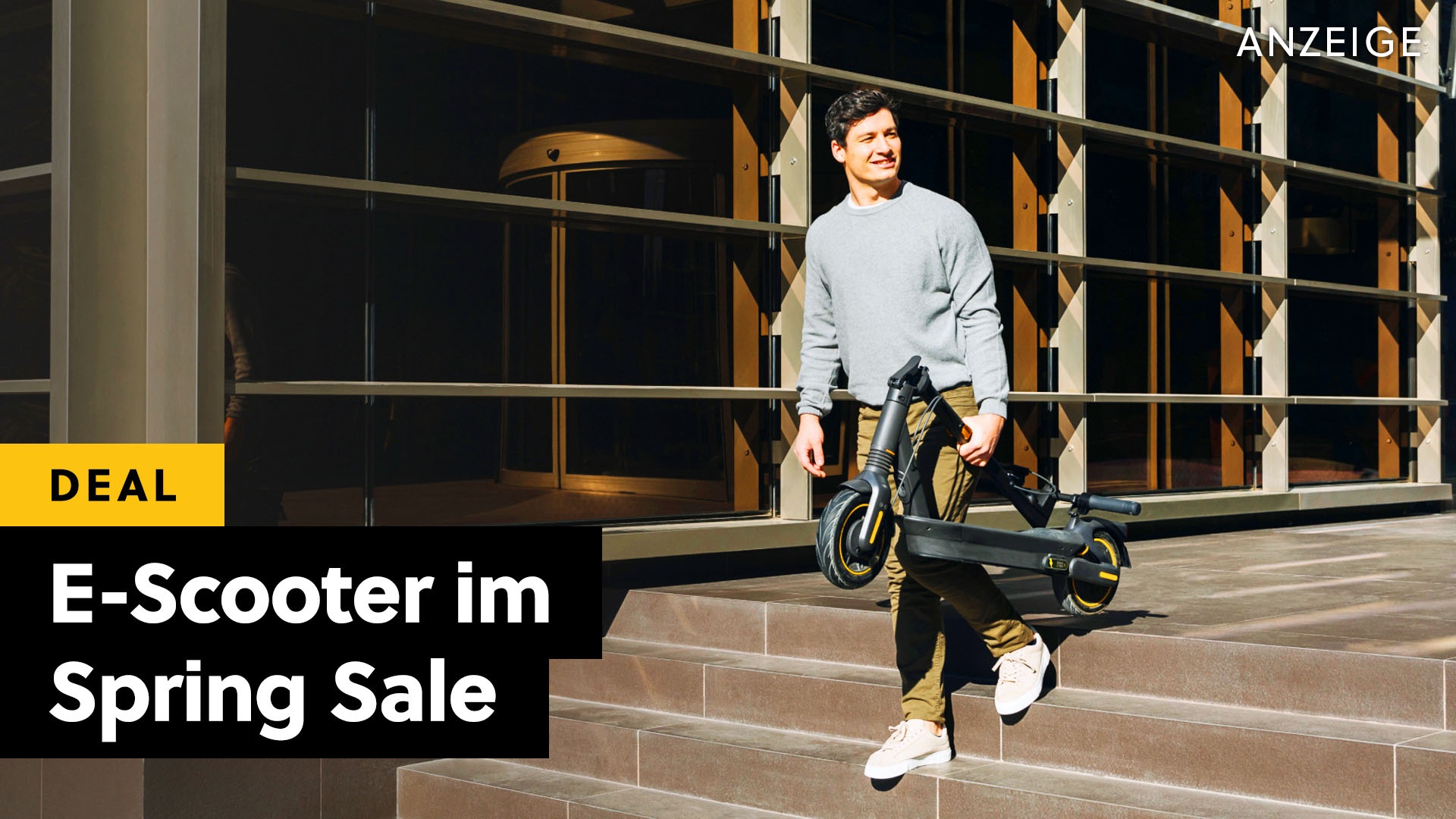 Deals: Xiaomi-Alternative - Dieser E-Scooter hat mehr Reichweite und ist deutlich günstiger im Spring Sale [Anzeige]