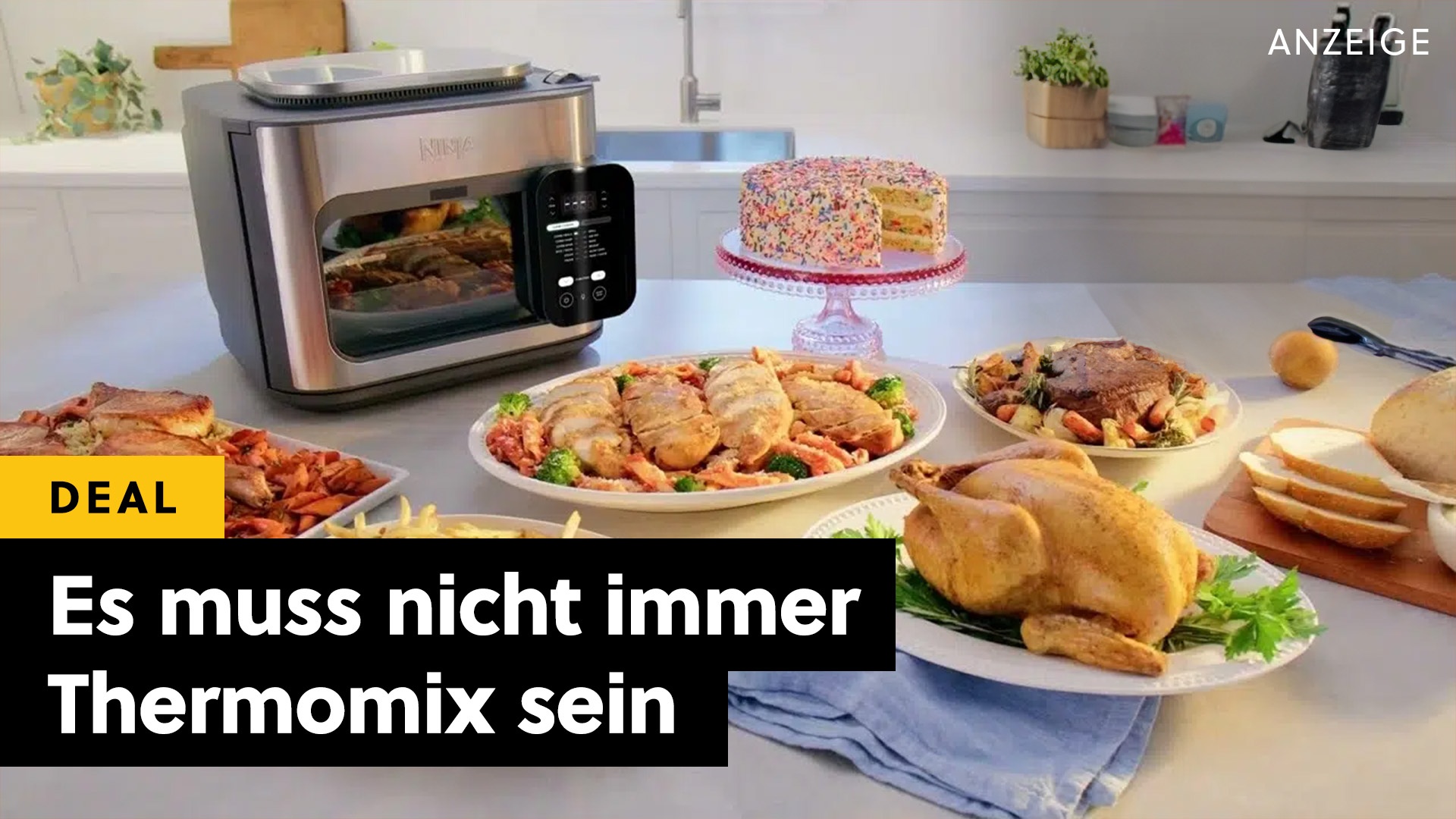 Vergesst Thermomix - Diese Alternative von Ninja ersetzt Ofen, Herd, Pfanne, Grill, Mikrowelle und ihr bekommt sie zum Hammerpreis!