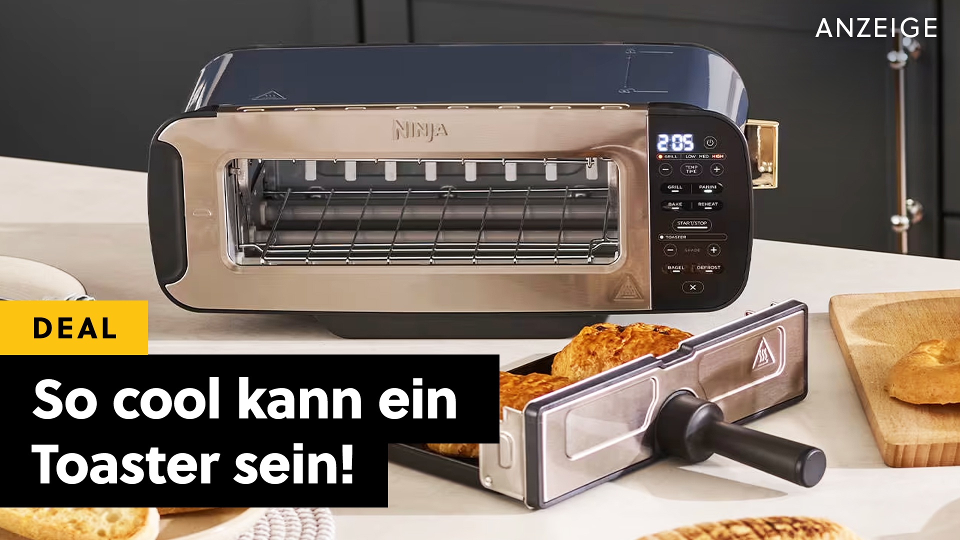 Deals: Ninja-Toaster - Anscheinend kann man Toastern doch verbessern [Anzeige]
