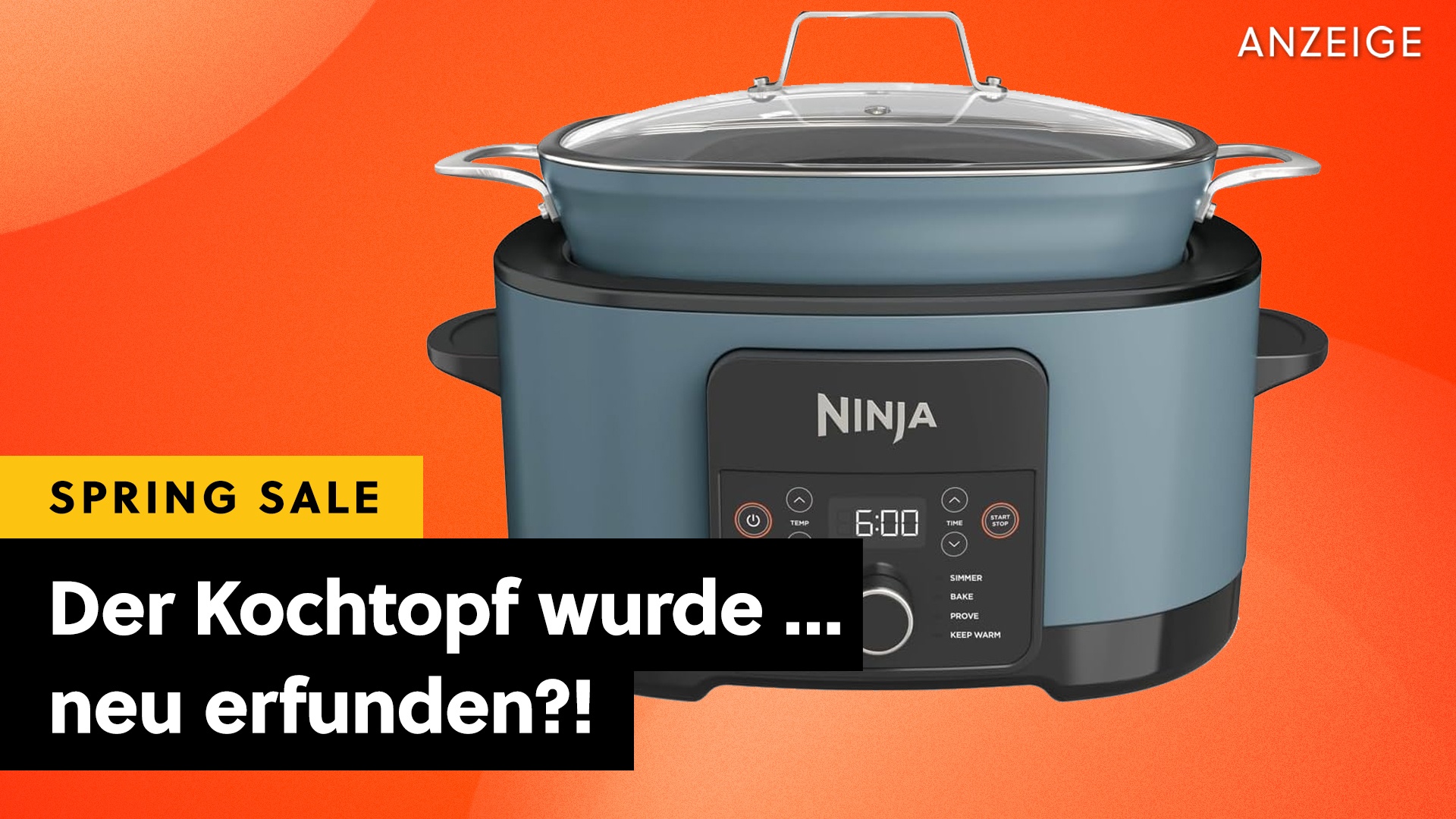 Deals: Kochtopf neu erfunden - Ninja hat ein neues Küchengerät und es ist genial! [Anzeige]