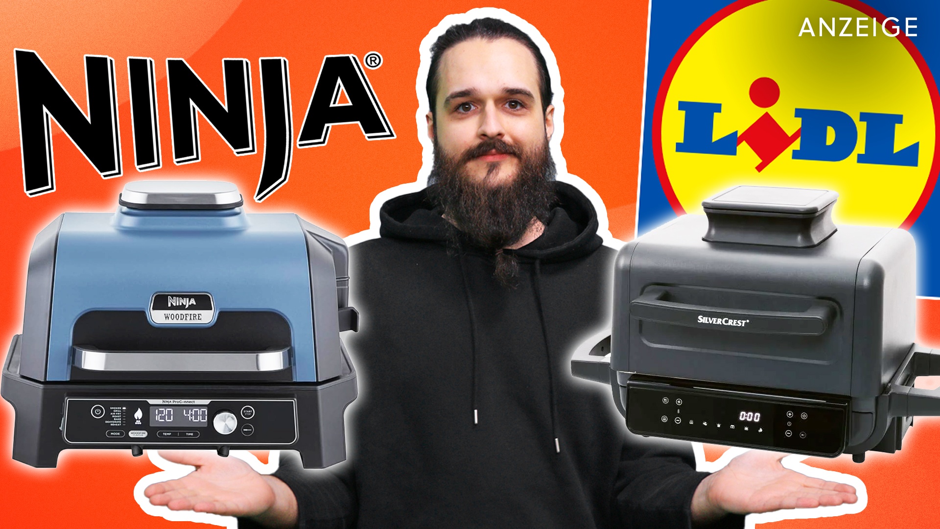 Deals: Lidl vs Ninja - Der deutsche Discounter hat jetzt auch einen Grill mit Räucherfunktion [Anzeige]