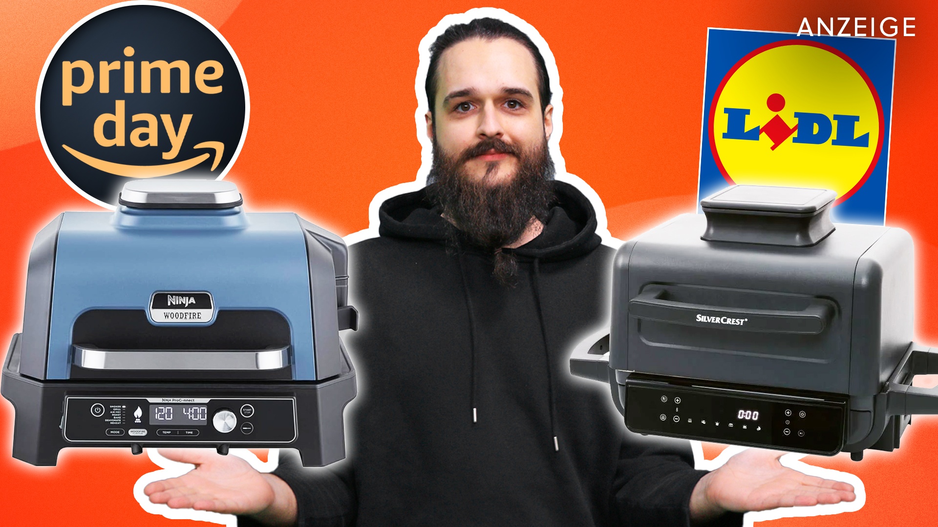 Lidl vs Ninja - Der deutsche Discounter hat jetzt auch einen Grill mit Räucherfunktion [Anzeige]