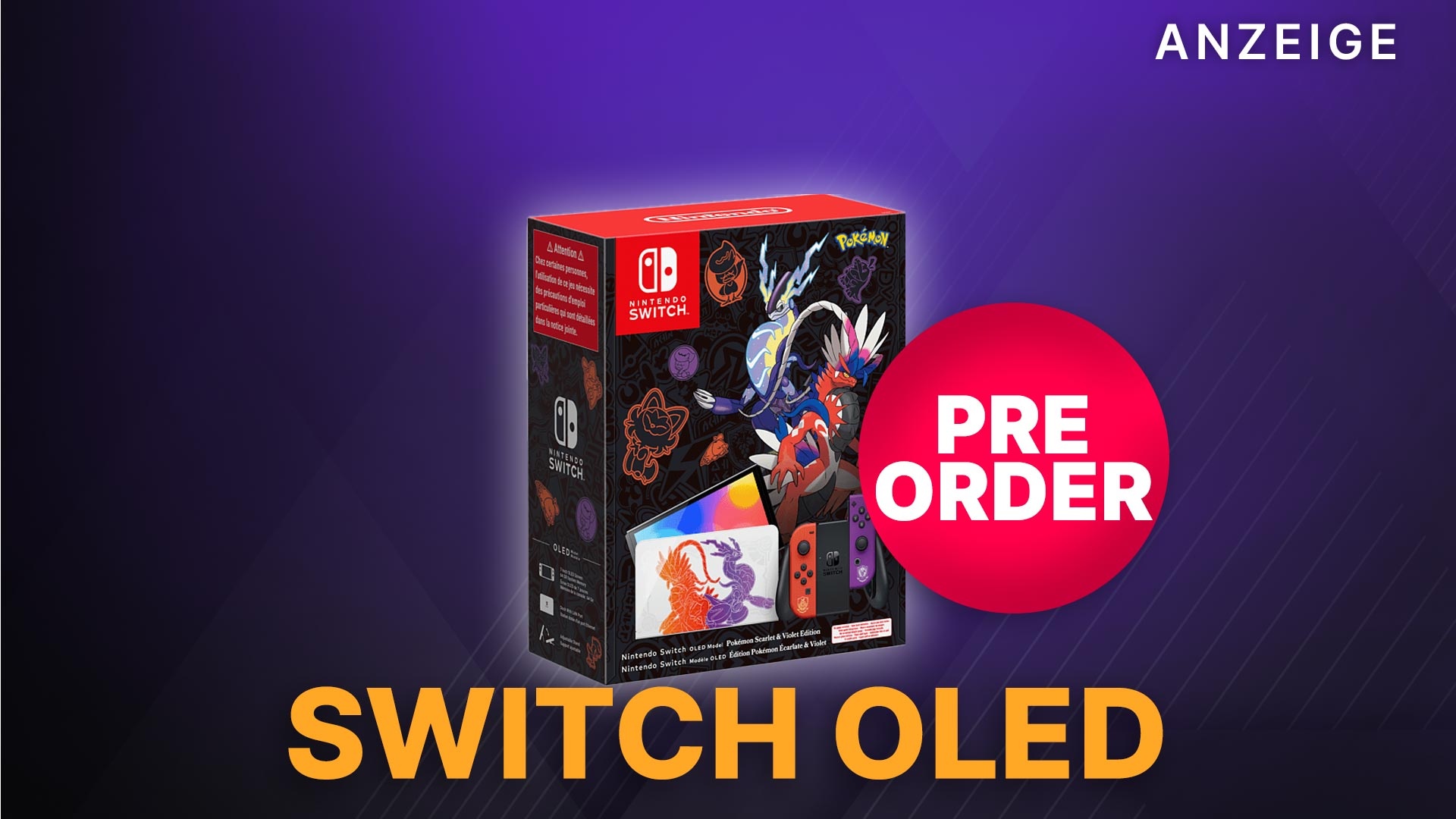 Nintendo Switch OLED Pokémon Edition vorbestellen Jetzt hier kaufen