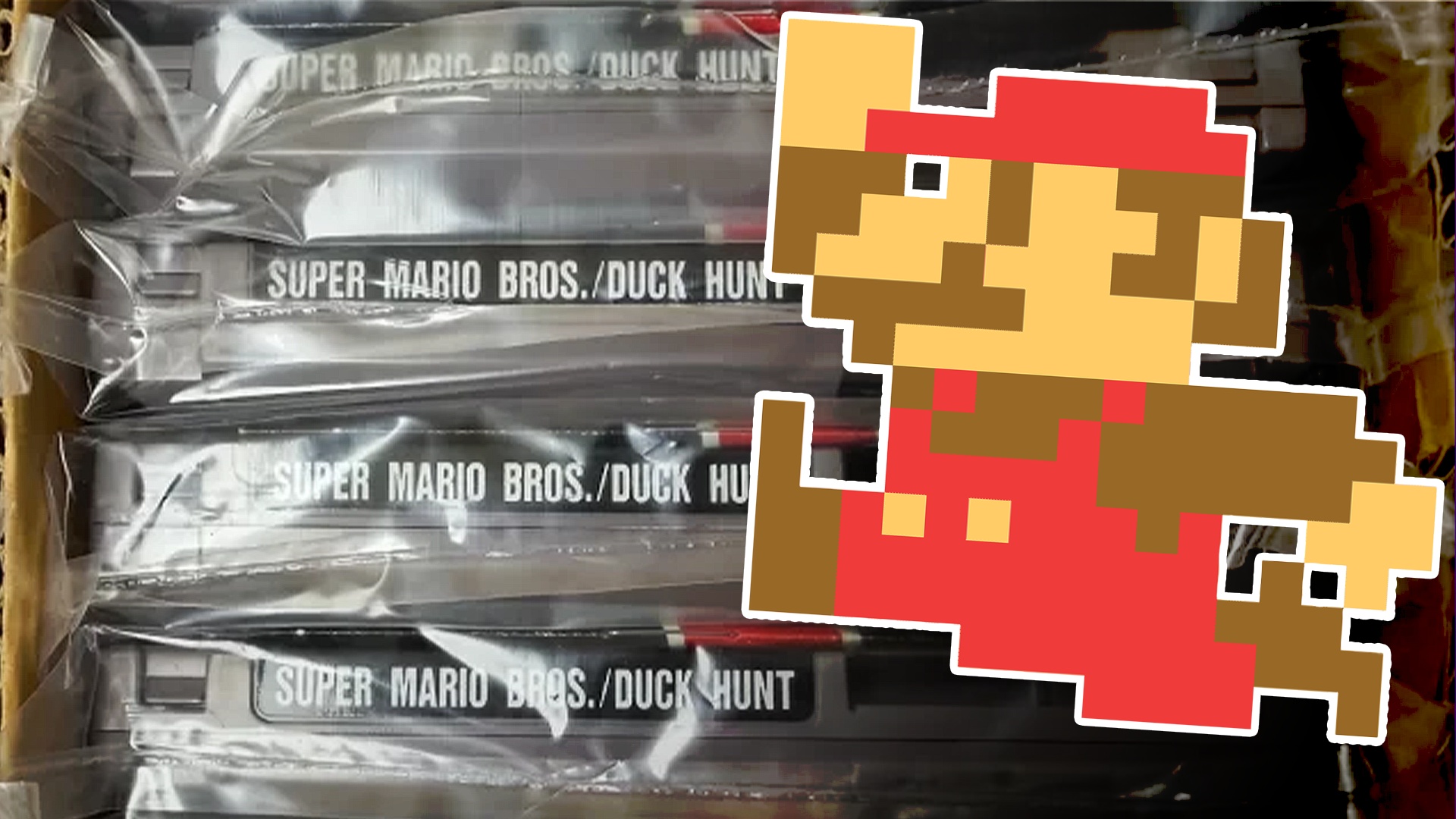 Spieleschatz - In Wisconsin finden zwei Sammler 97 Kopien einer unbekannten Super Mario-Version für das NES – und der Wert ist noch völlig unklar