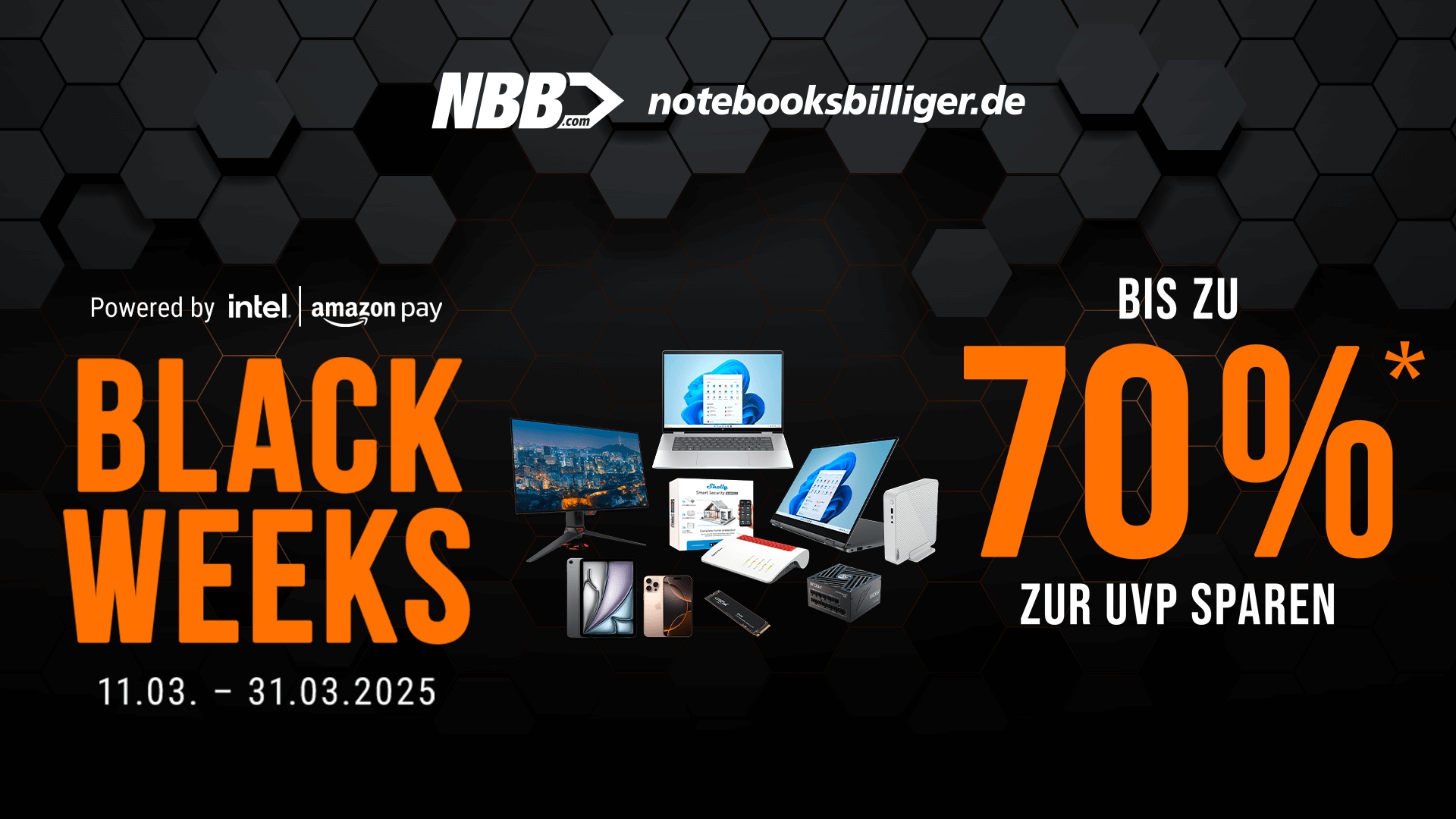 Deals: Riesiger Sale gestartet - Spart auf SSDs, Tastaturen, Laptops und mehr bei NBB! [Anzeige]