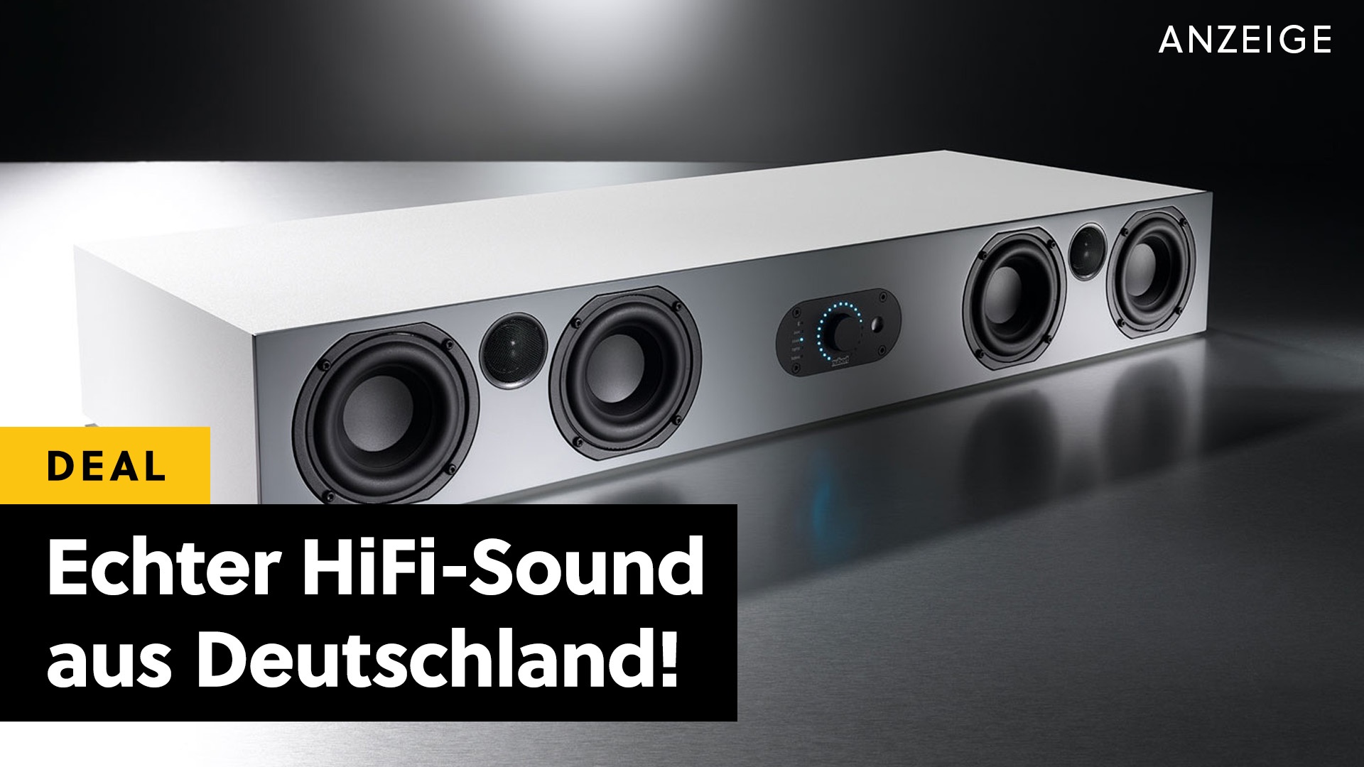 Soundbar mit audiophilem HiFi-Klang am Black Friday: Die deutsche Qualität dieser Nubert Soundbar schlägt in diesem Preisbereich keiner!