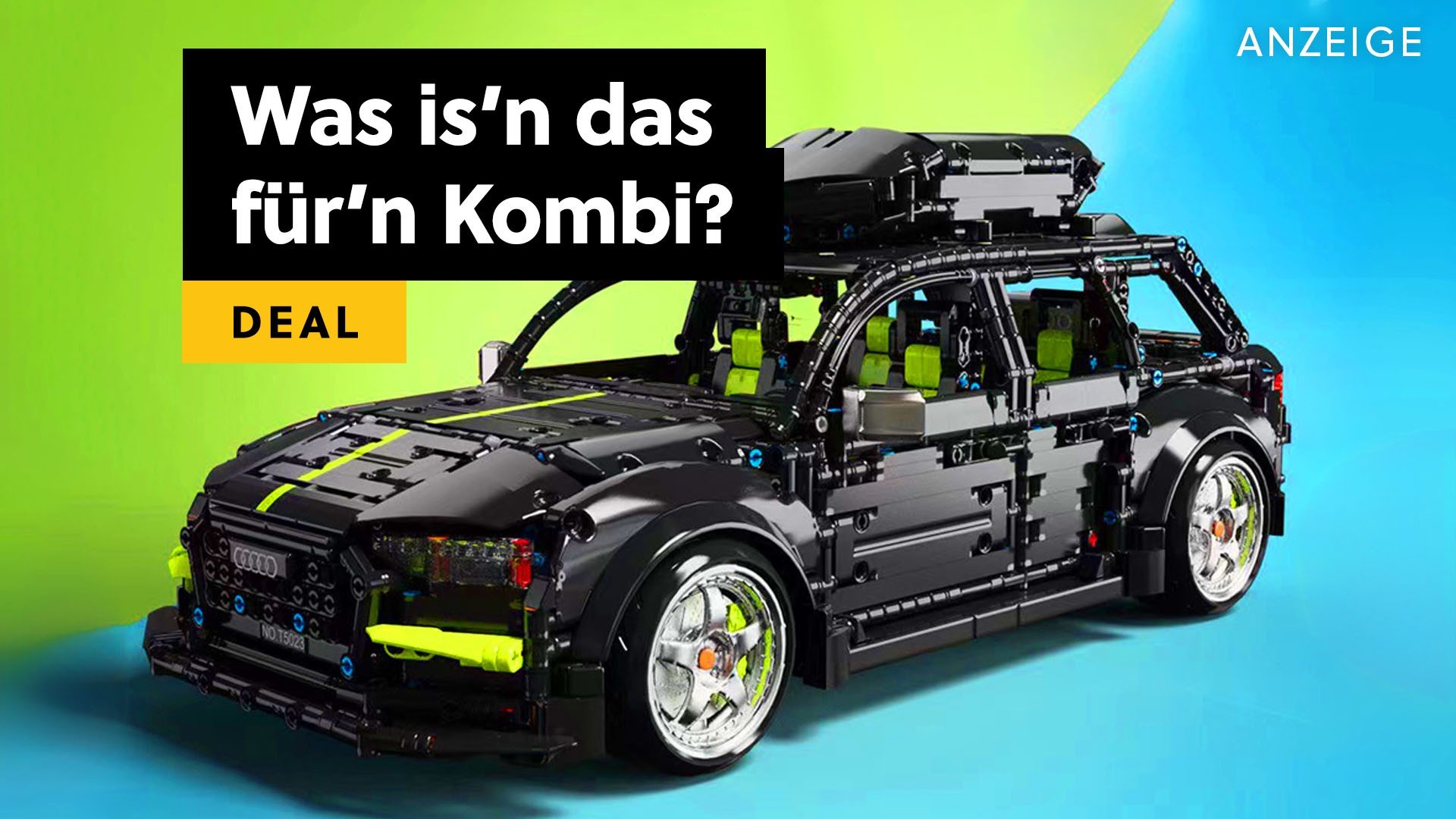 Was is’n das für’n Kombi? - Holt euch den Audi RS6 mit 2.896 Teilen zum Selbstbauen [Anzeige]