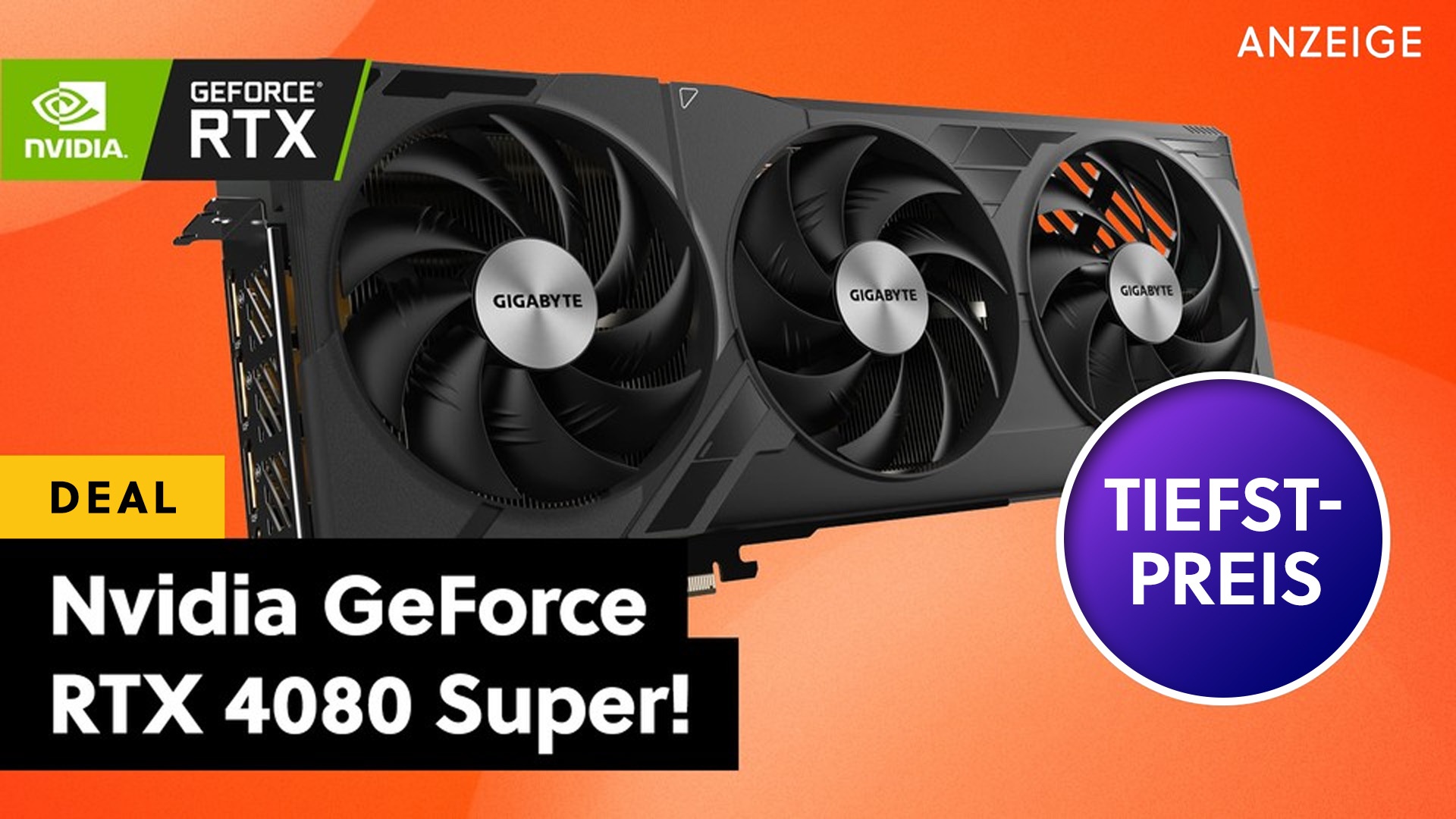 Nvidia GeForce RTX 4080 Super jetzt günstig wie nie: Schnappt euch die 4K-Grafikkarte im Mindfactory-Angebot!