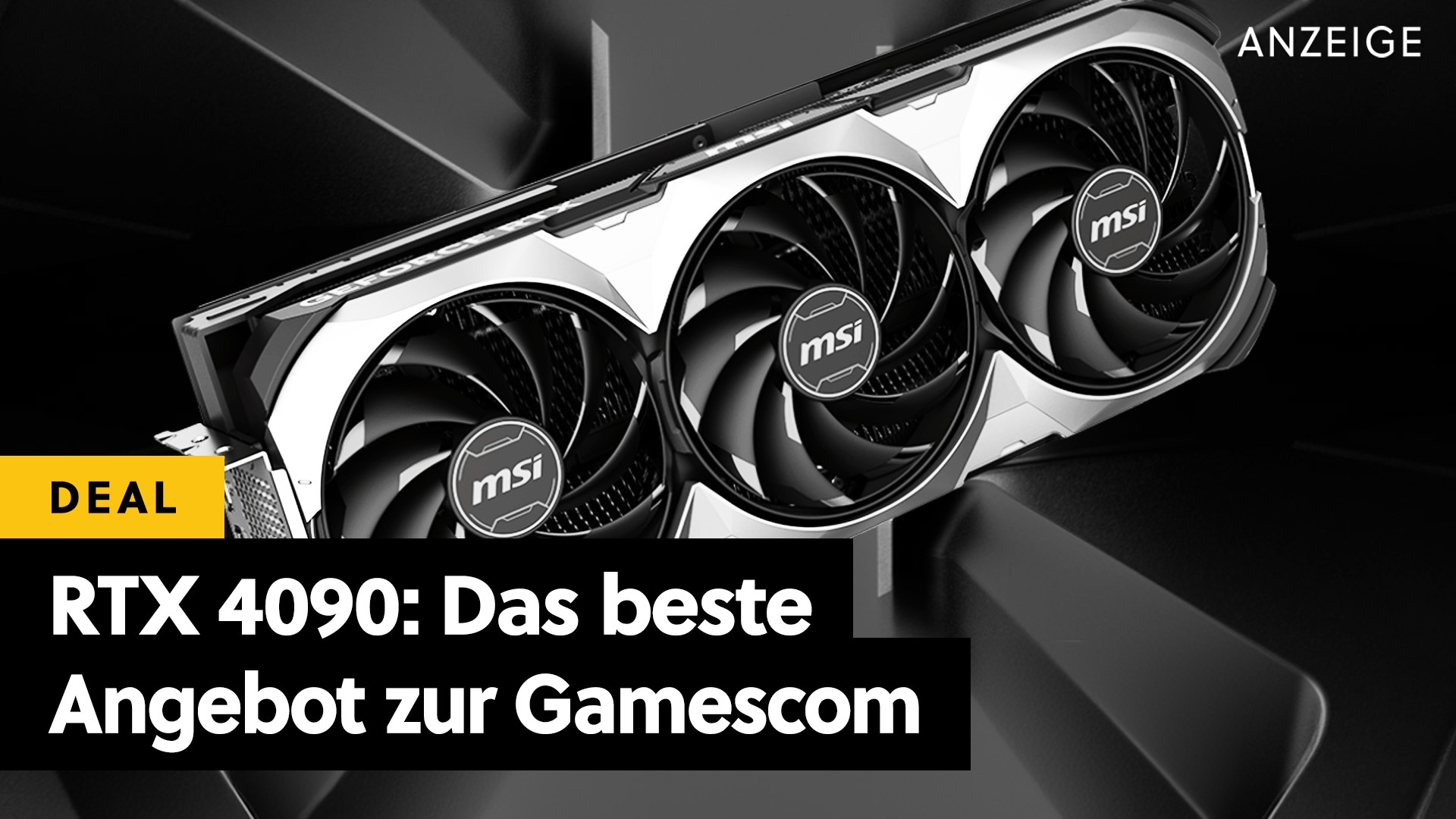 NVIDIA RTX 4090 im Angebot: Günstiger geht es gerade nicht - mit dieser Grafikkarte zockt ihr alle gamescom-Spiele in 4K!