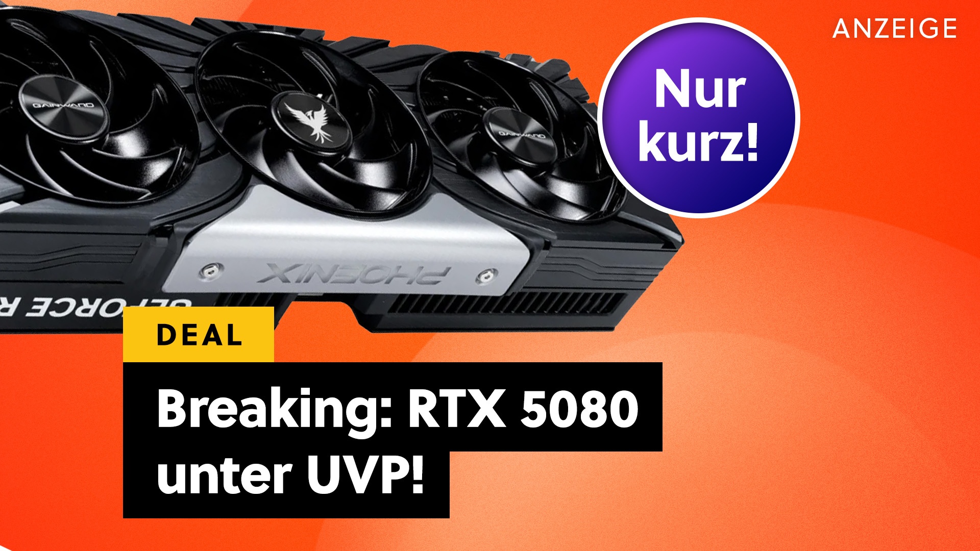 Deals: RTX 5080 unter UVP! - ENDLICH ist sie im Preis gefallen! [Anzeige]