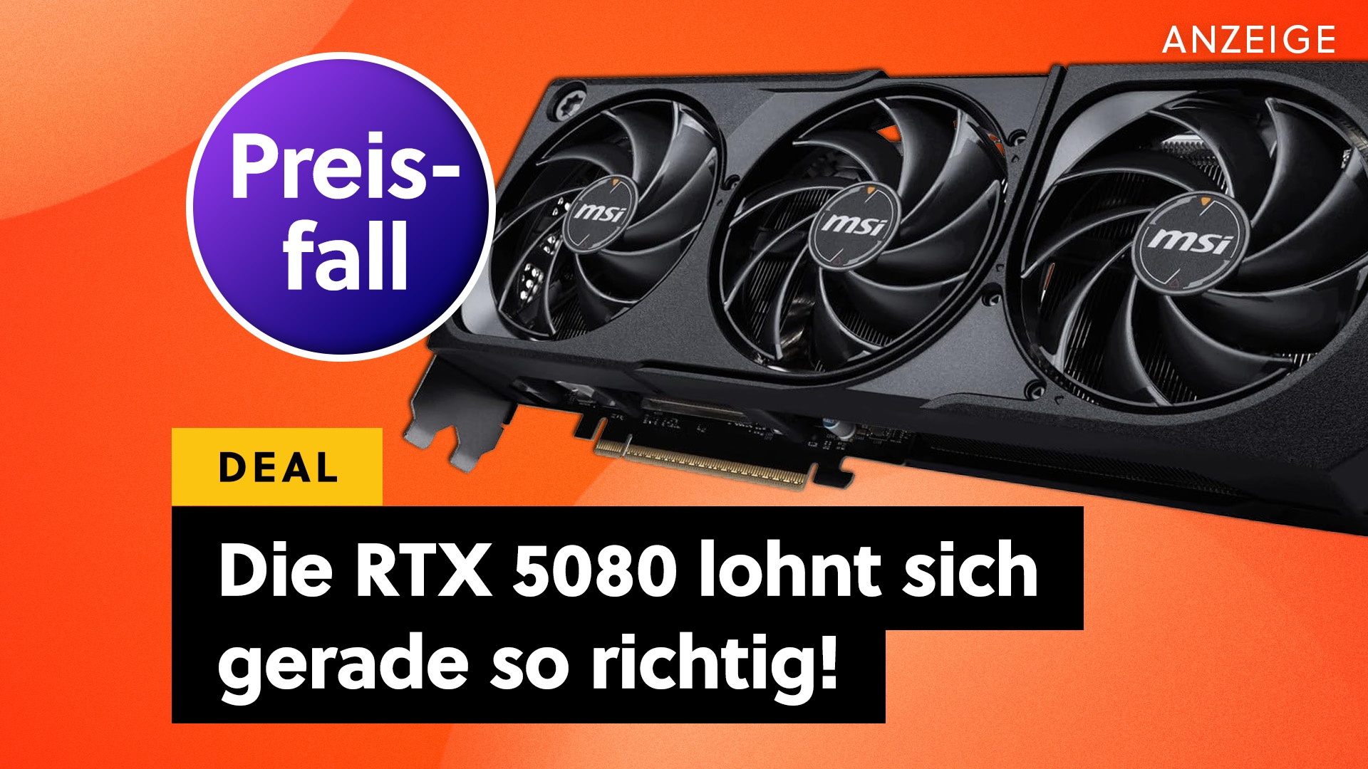 Bleibt NVIDIA auf den neuen Grafikkarten sitzen? RTX 5080 schon wieder im Preis gefallen - mit solchen Preisen hätten wir nicht so schnell gerechnet!