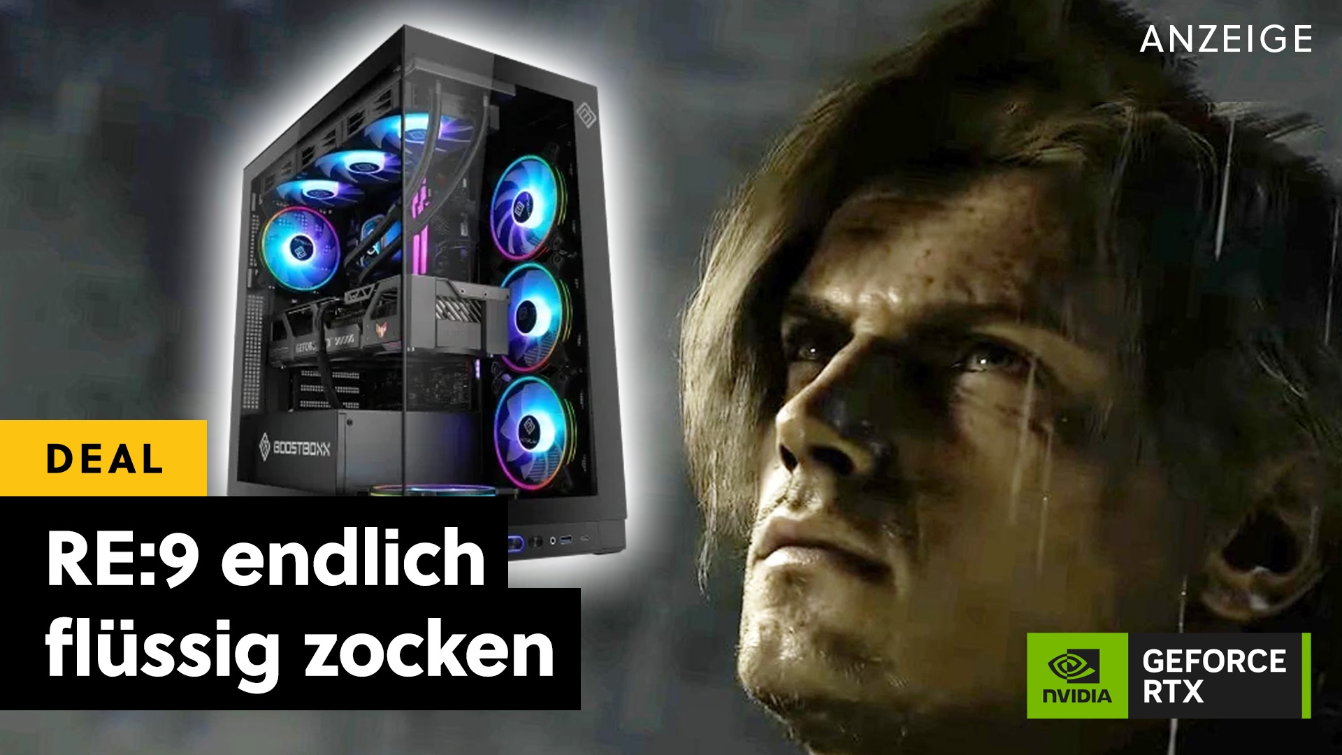 Deals: RE:9 Zocken - Leon würde diesen PC kaufen: Traum-Grafik dank RTX 5080 [Anzeige]