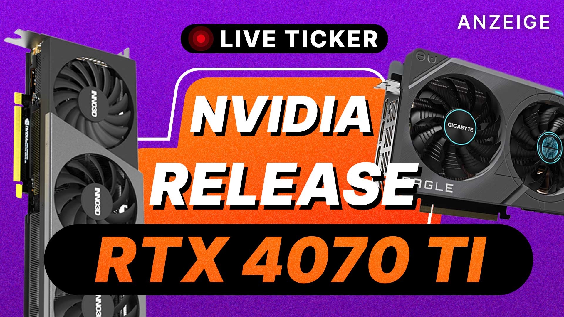 NVIDIA GeForce RTX 4070 Ti kaufen Verfügbarkeit zum Release der Grafikkarte am 05.01.