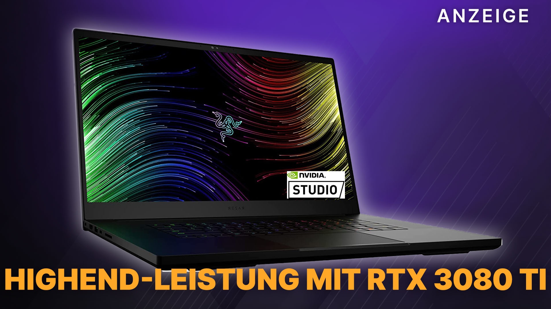 RTX 3080 Ti Laptop: Der Razer Blade 17 wird dank NVIDIA Studio zum ultimativen Creation-Tool