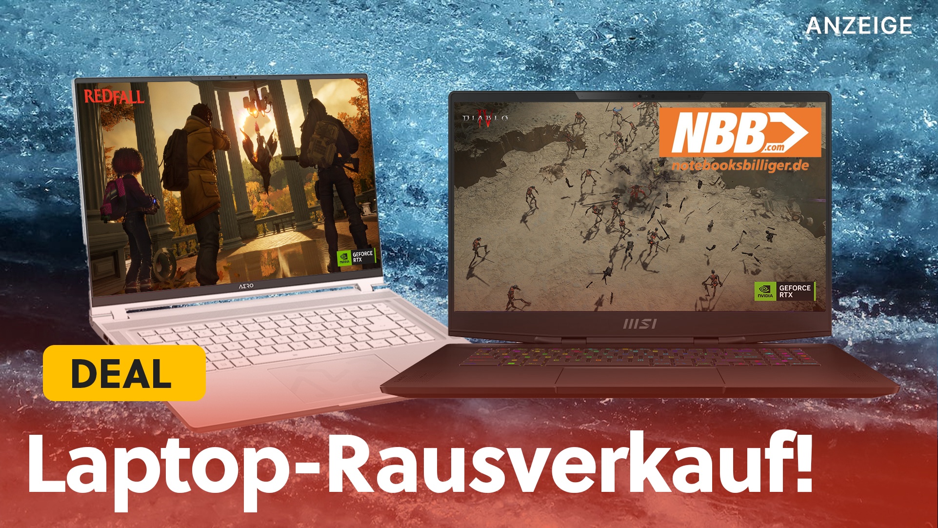 Gaming-Laptops mit RTX 4090 und RTX 4070 im Ausverkauf: Hier könnt ihr richtig sparen - und bekommt mehr als nur Leistung!