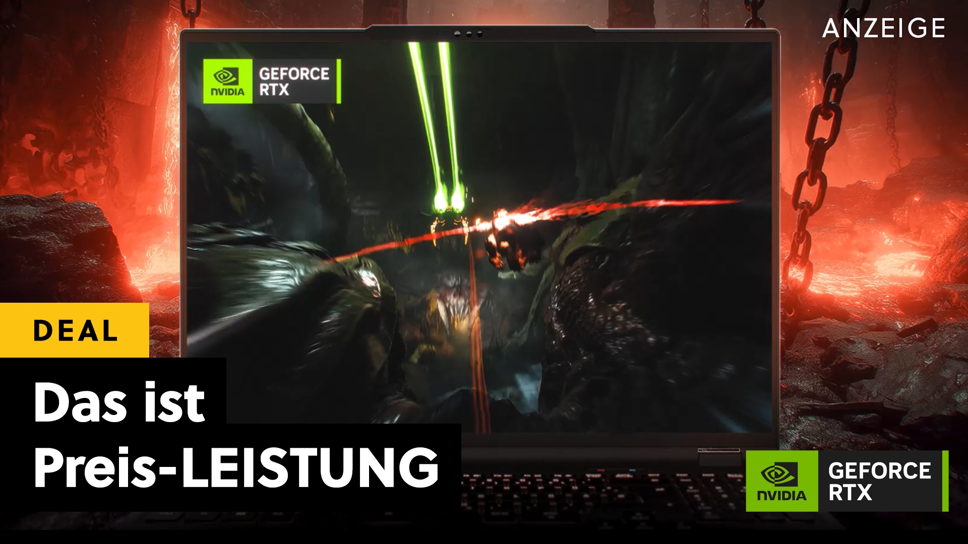 Deals: Gaming-Laptop - RTX 5070 Ti und 32 GB RAM liefern Preis-Leistung pur [Anzeige]