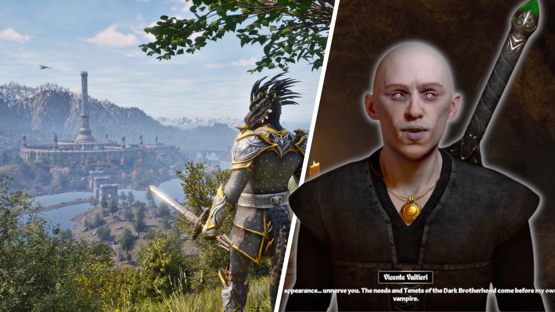 Oblivion Remastered - Dank des ersten Patches hat ein wichtiger Vampir endlich keinen Haarausfall mehr