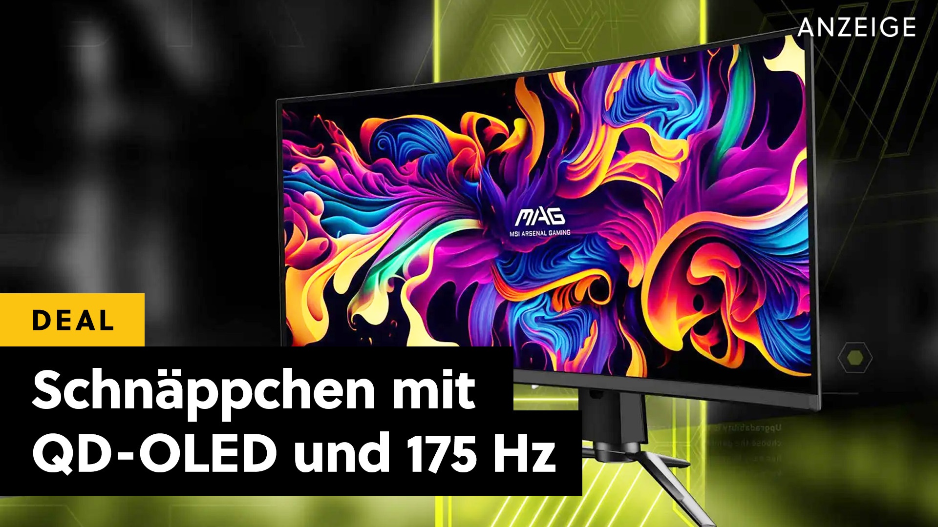 Saturn pfeift auf den Black Friday und haut einen unfassbar guten QD-OLED-Monitor mit über 144Hz zum Spottpreis raus!