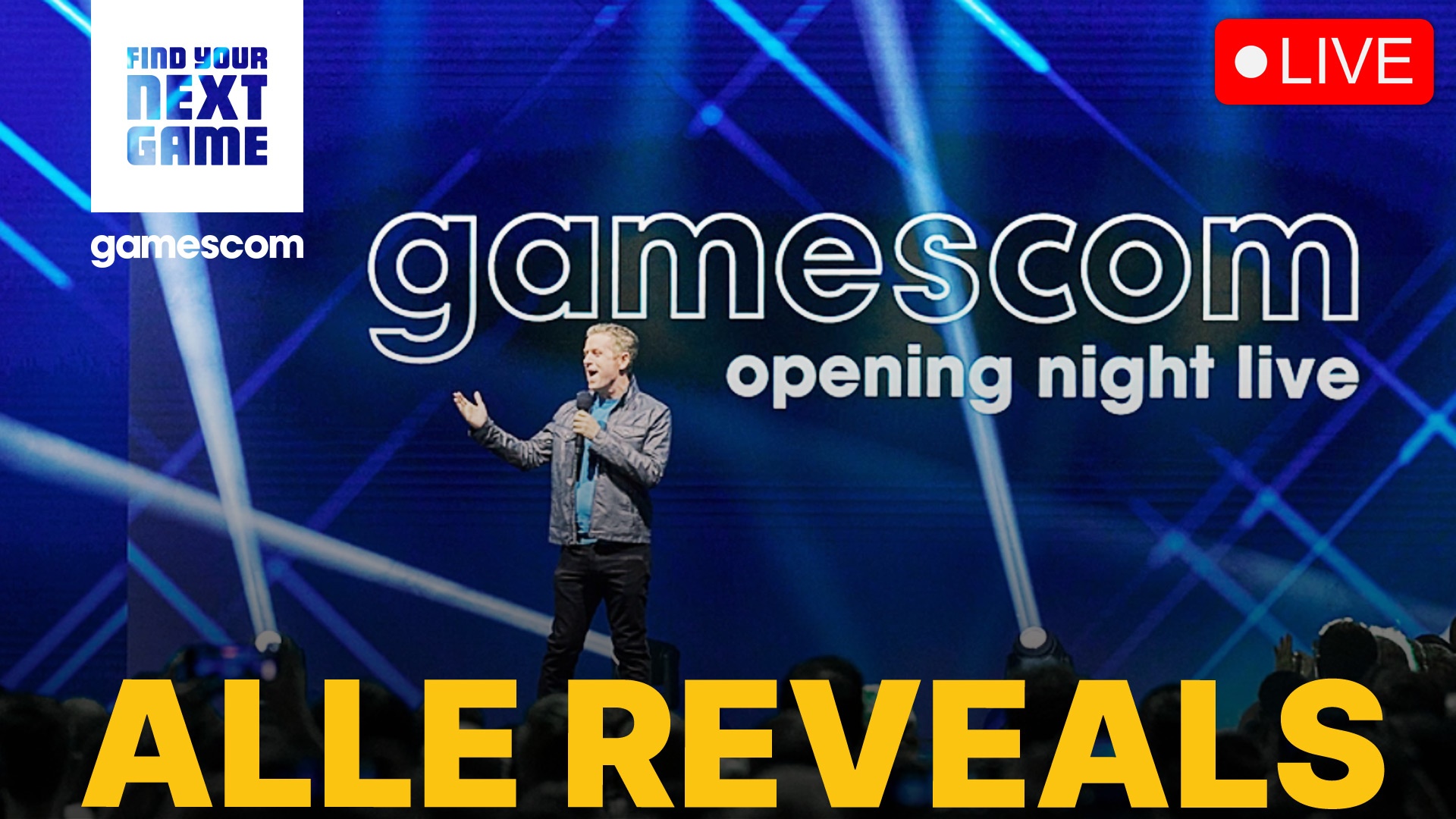 Die gamescom 2023 im Liveticker Alle Spiele der Opening Night Live hautnah