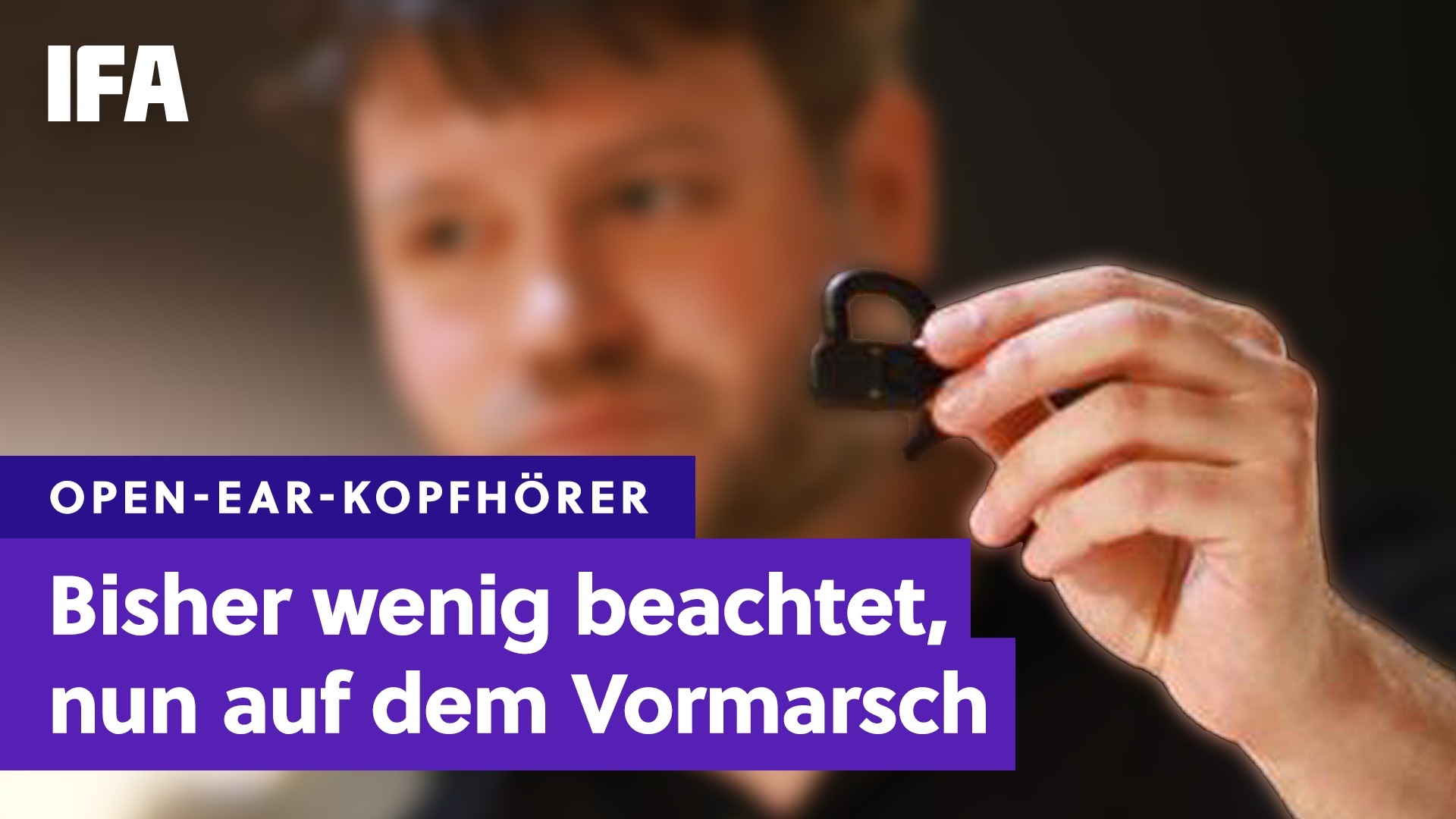 IFA: Eine bisher wenig beachtete Kopfhörer-Art ist mehr als nur ein Trend