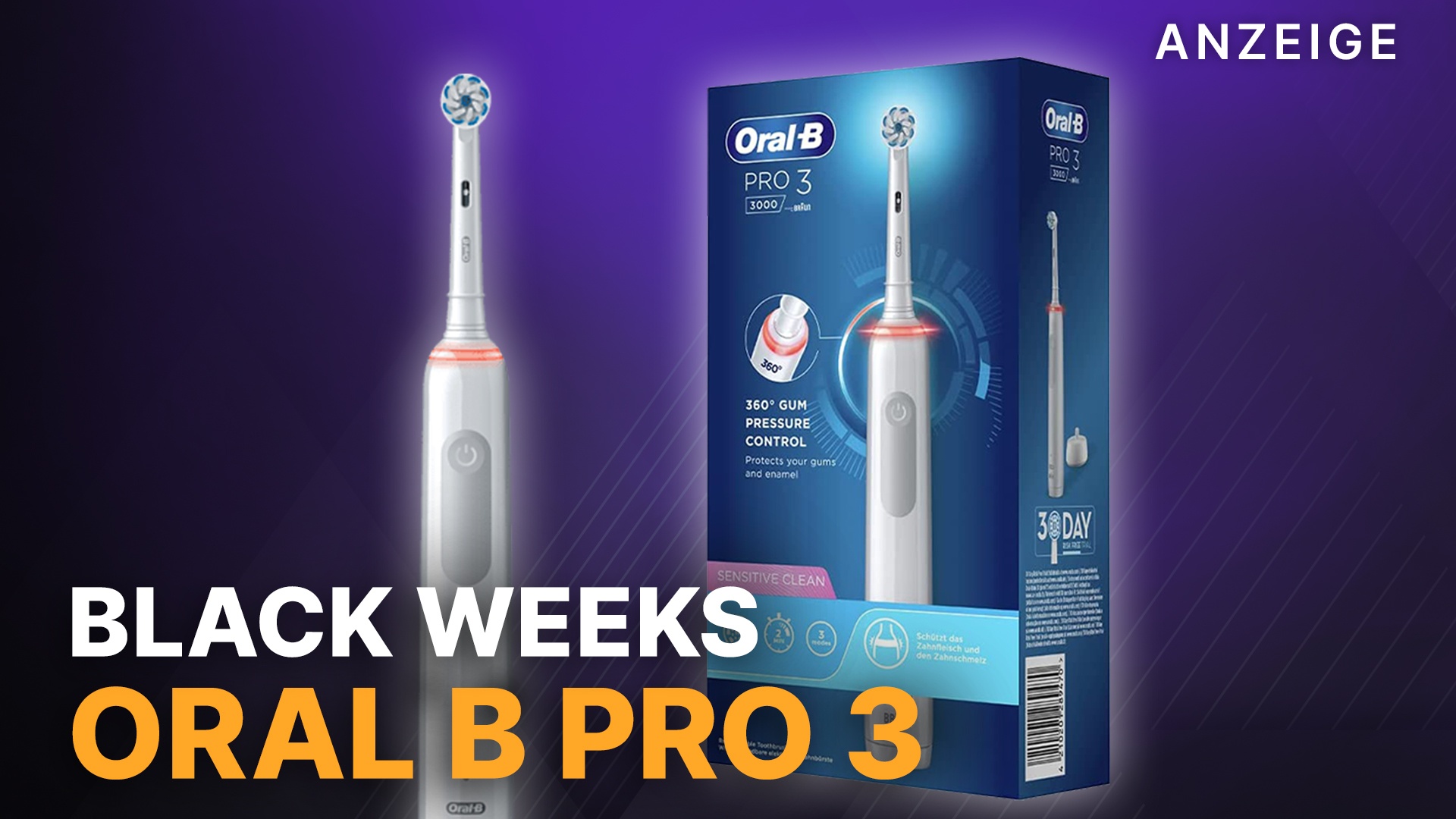 Oral B Pro 3 Zahnbürste: Sichert Euch 45% Rabatt Bei Den Black Weeks ...